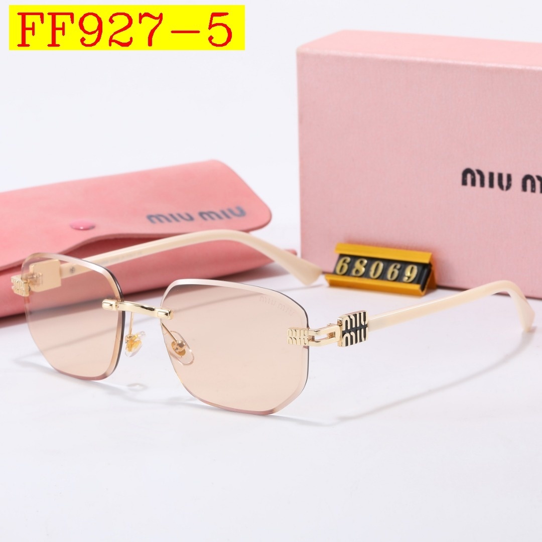 23$ dh miumiu 68069 Sunglassess With Box 50261412633 FF927 gallery