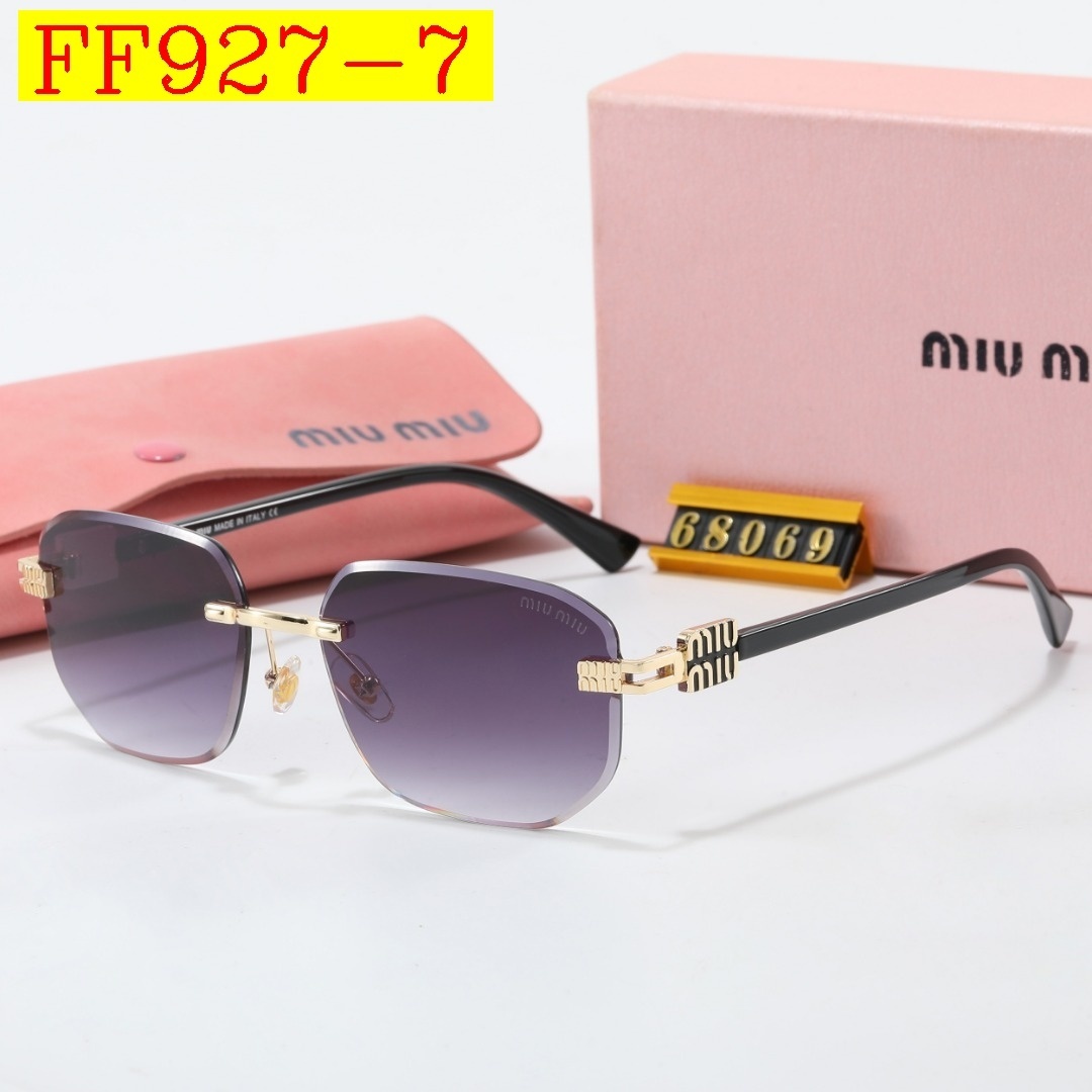 23$ dh miumiu 68069 Sunglassess With Box 50261412633 FF927 gallery