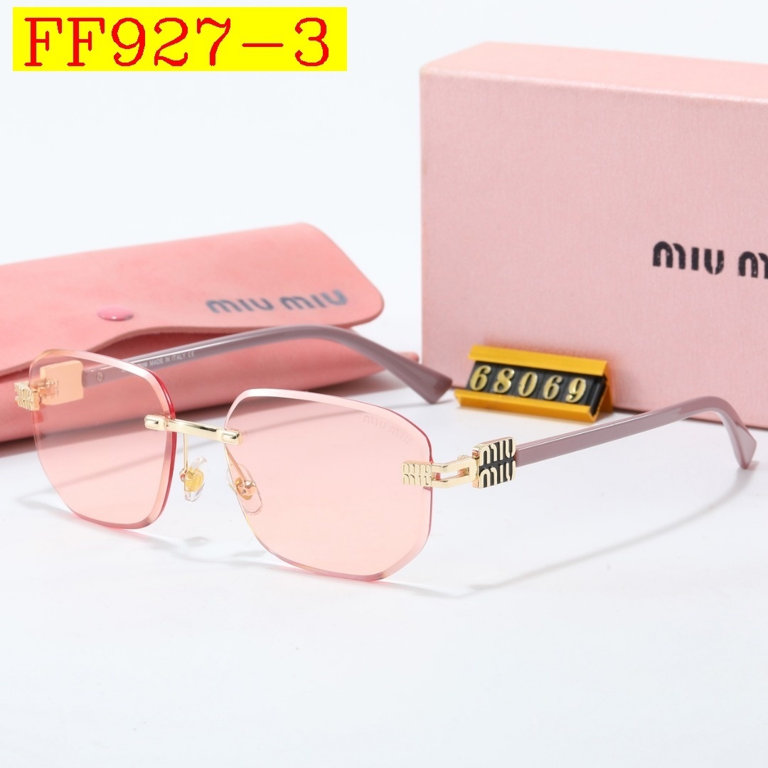 23$ dh miumiu 68069 Sunglassess With Box 50261412633 FF927 gallery