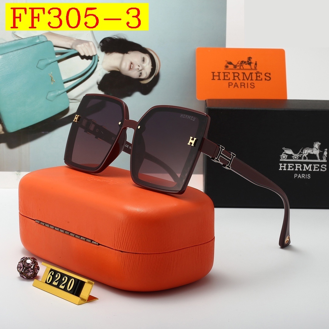 23$ new_dh HERMES 6220 Sunglassess With Box 40165012520 FF305 gallery