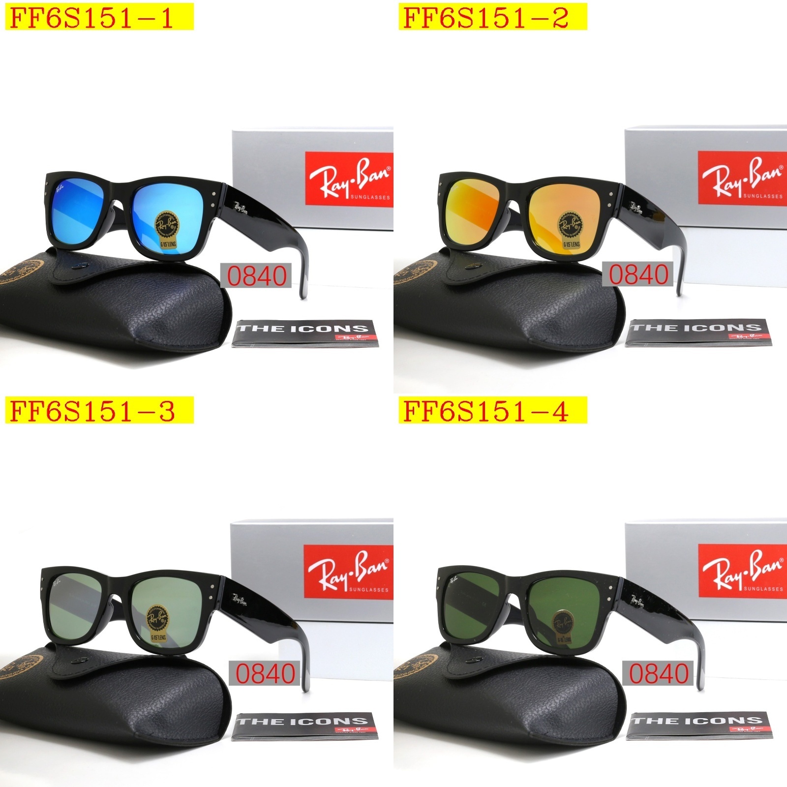 23$ new_dh Ray Ban 0840 80574612523 FF6S151 gallery