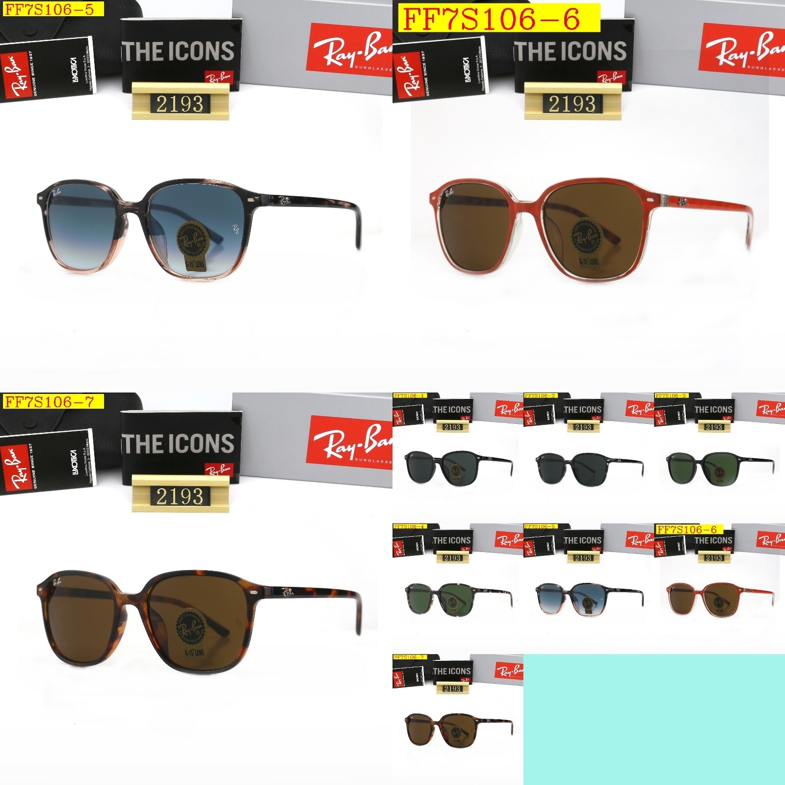 23$ new_dh Ray Ban 2193 80574612523 FF7S106 gallery