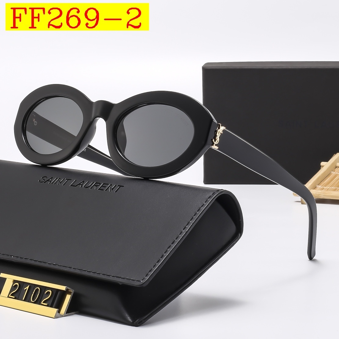 23$ new_dh YSL 2102 Sunglassess With Box 30562012520 FF269 gallery