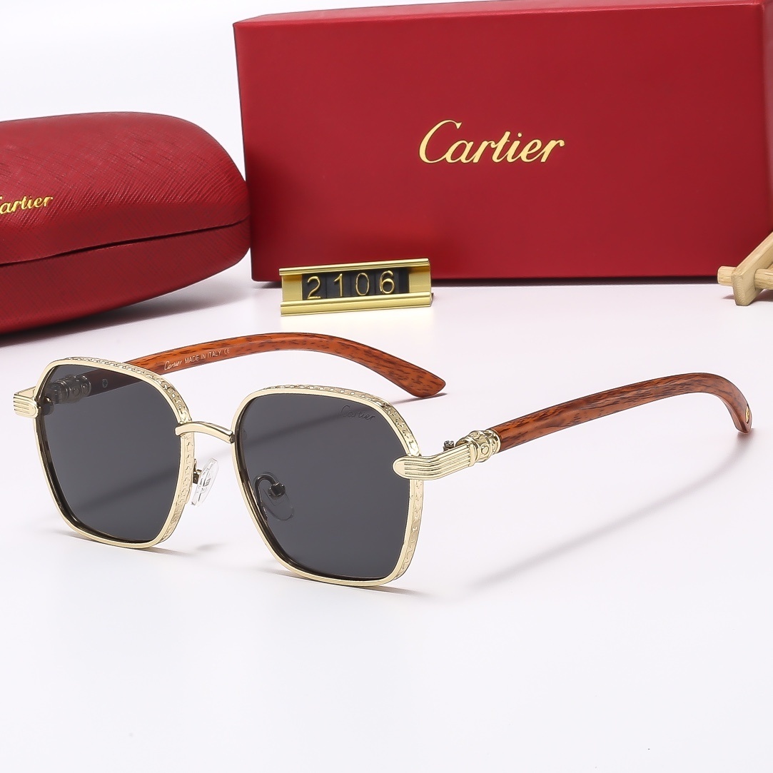 23$ new_dh cartier 2107 Sunglassess With Box 30562012520 FF183 gallery