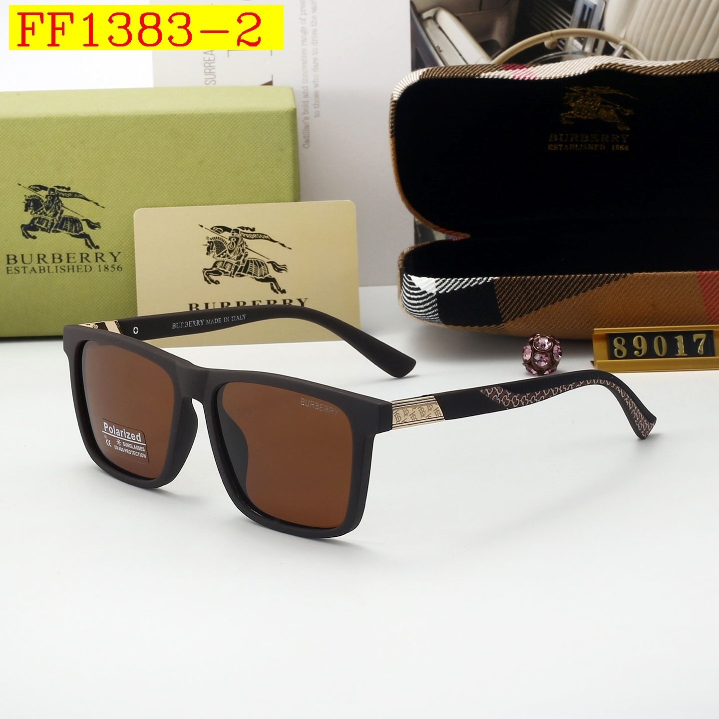 24$ Burberry 89017 Sunglassess With Box 311060 FF1383 gallery