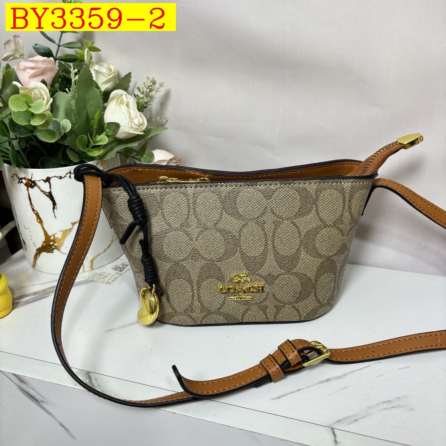 24$ COACH 5839 Shoulder bag size 21x11x10 cm 5820 BY3359 gallery