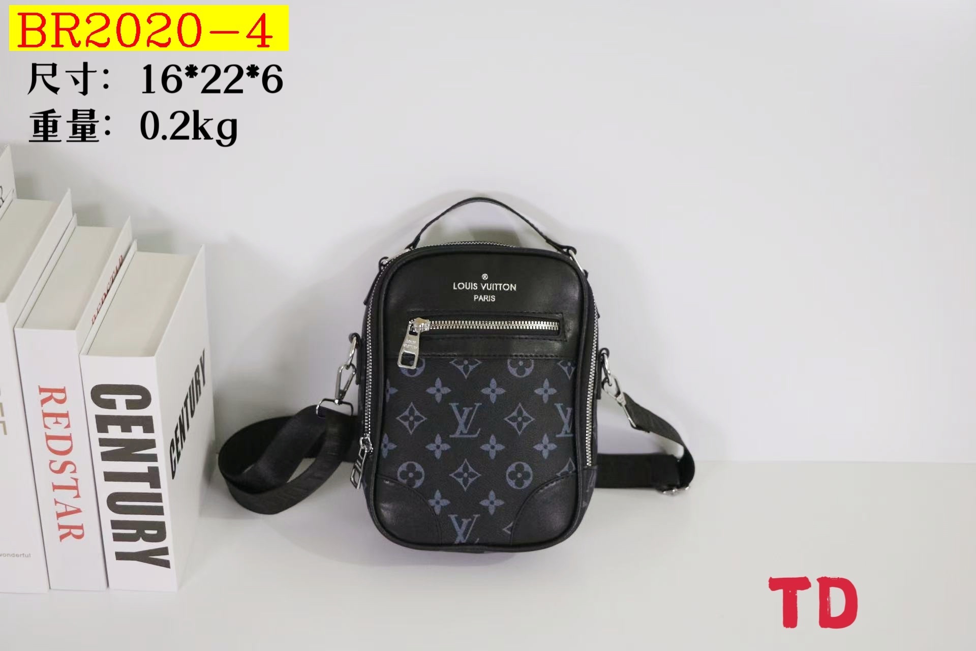 24$ LV 2756 Backpack bag size 16x22x6 cm 6740 BR2020 gallery