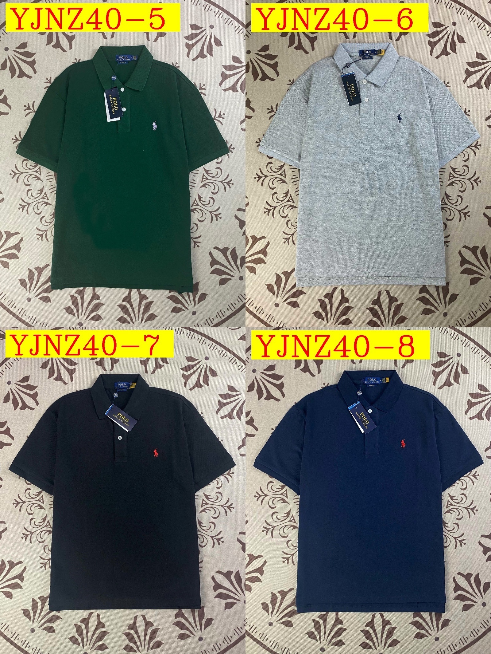 24$ Ralph Lauren POLO COTTON Size S-3XL 1870 YJNZ40 gallery