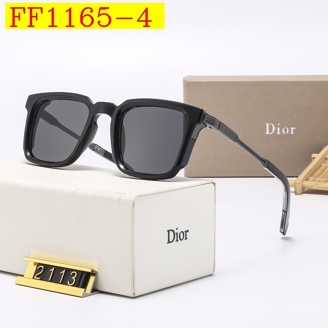 24$ dh DIOR 2113 Sunglassess With Box 50172412740 FF1165 gallery