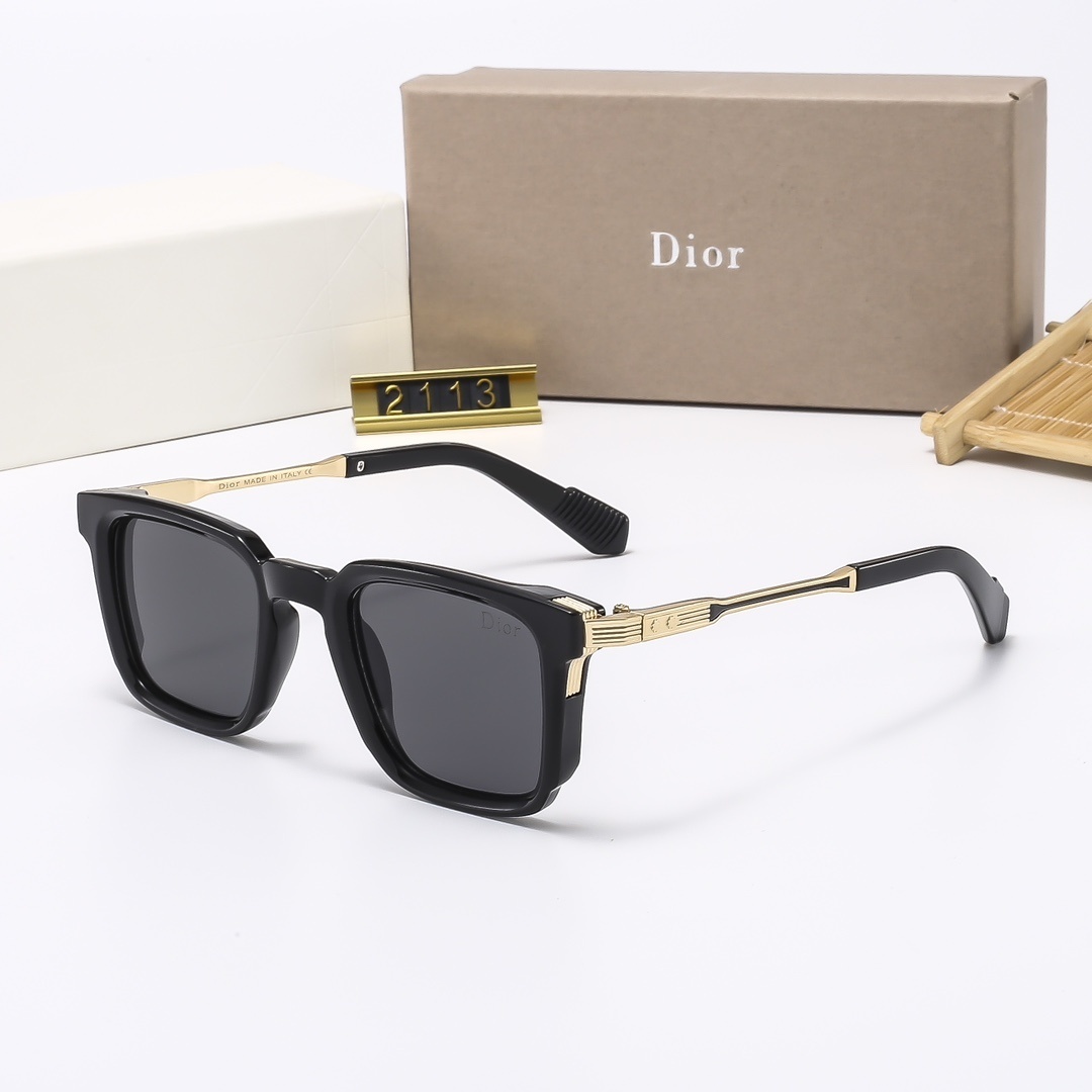 24$ dh DIOR 2113 Sunglassess With Box 50172412740 FF1165 gallery