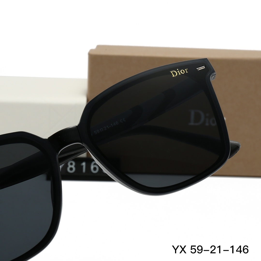 24$ dh DIOR 8165 Nylon lenses Sunglassess With Box 50276412740 FF1063 gallery