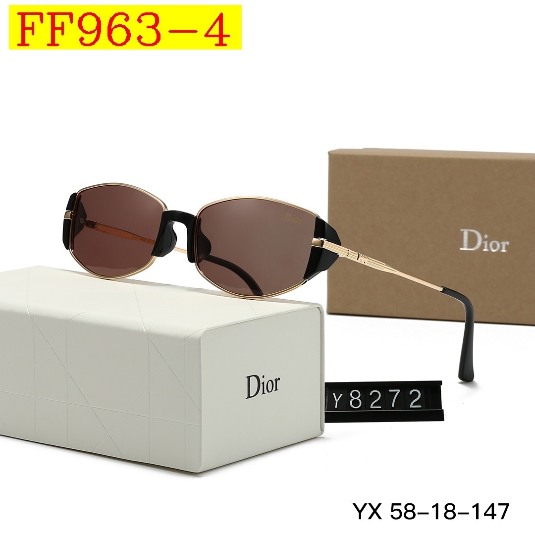 24$ dh DIOR 8672 Nylon lenses Sunglassess With Box 60375412740 FF963 gallery