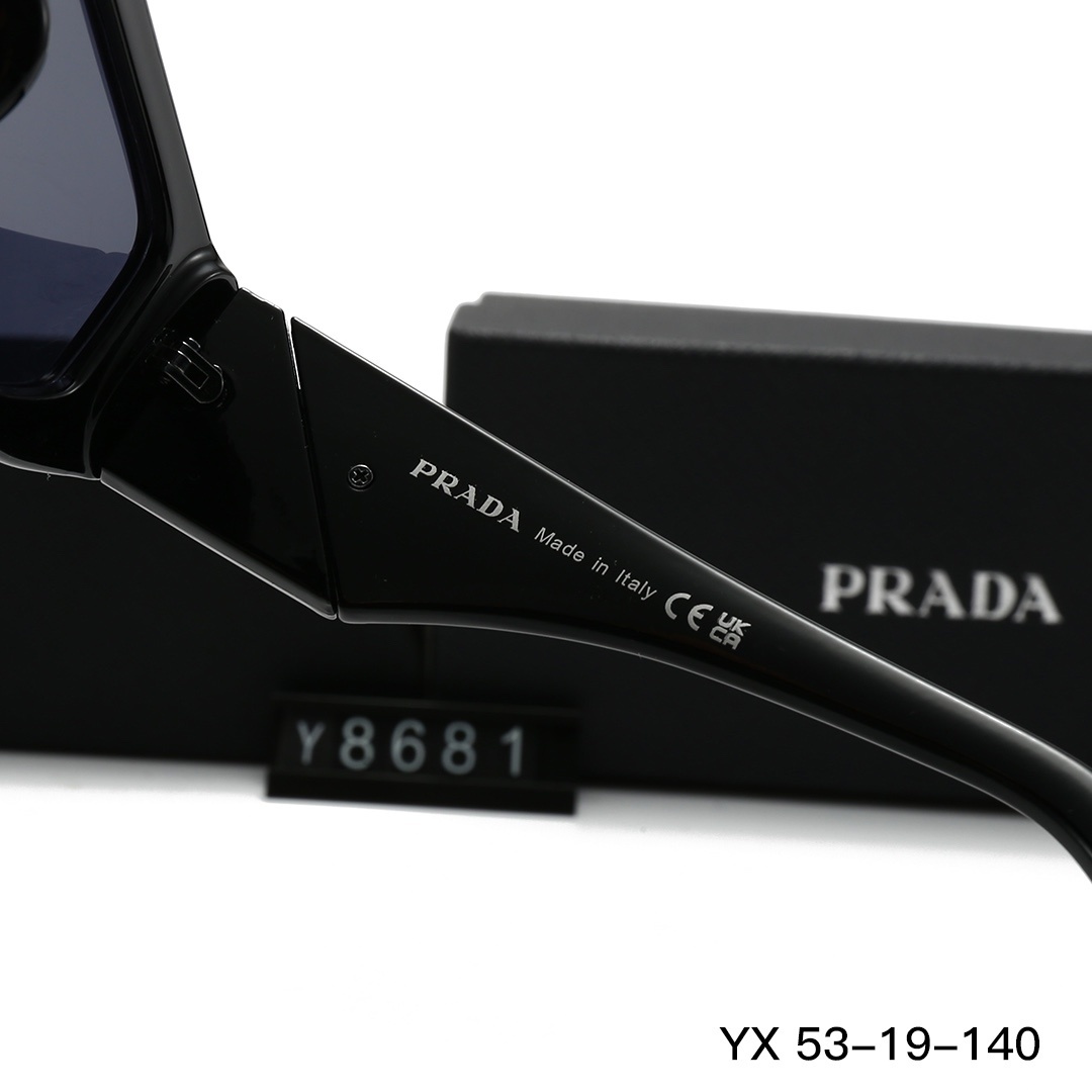 24$ dh PRADA 8681 Nylon lenses Sunglassess With Box 50271412740 FF923 gallery