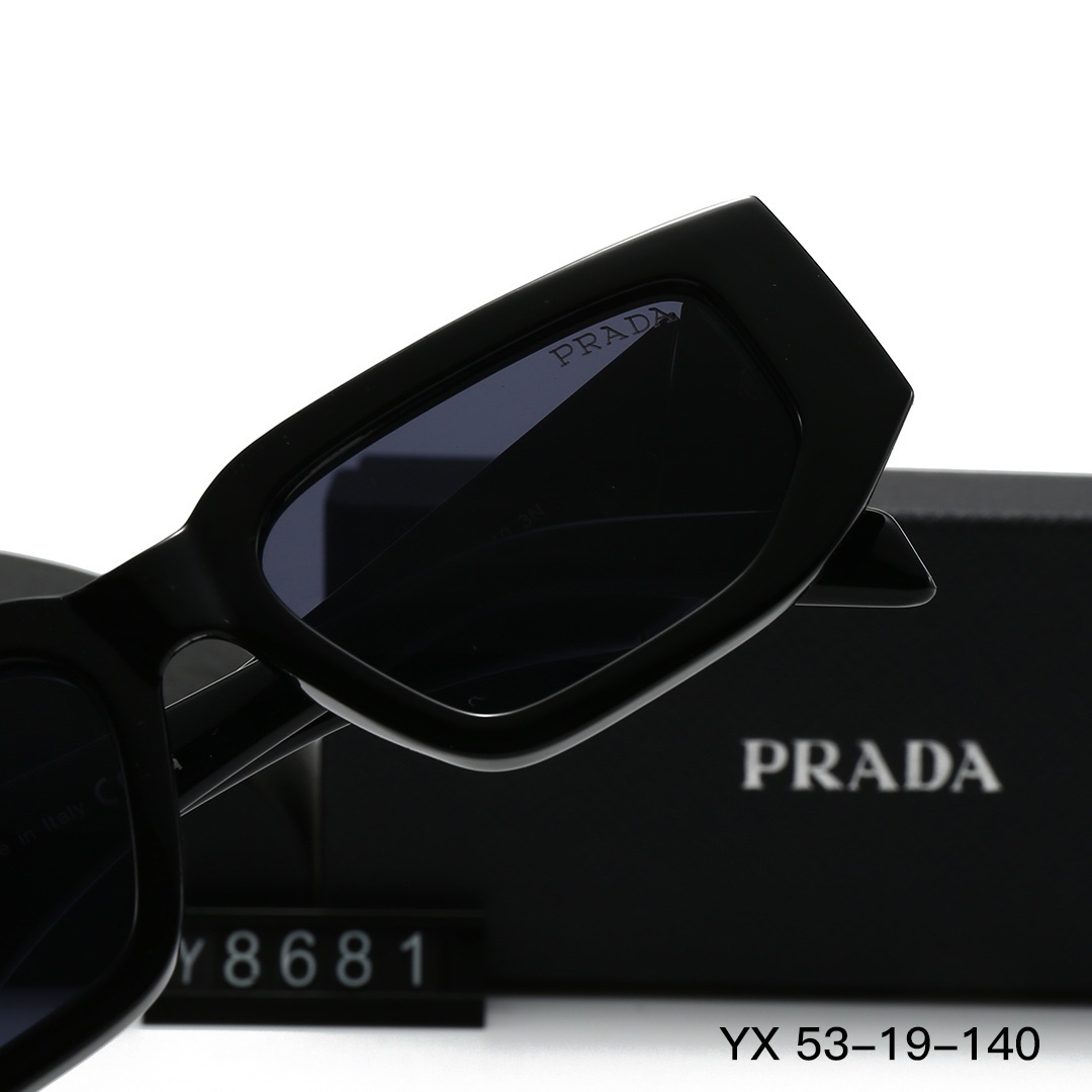 24$ dh PRADA 8681 Nylon lenses Sunglassess With Box 50271412740 FF923 gallery