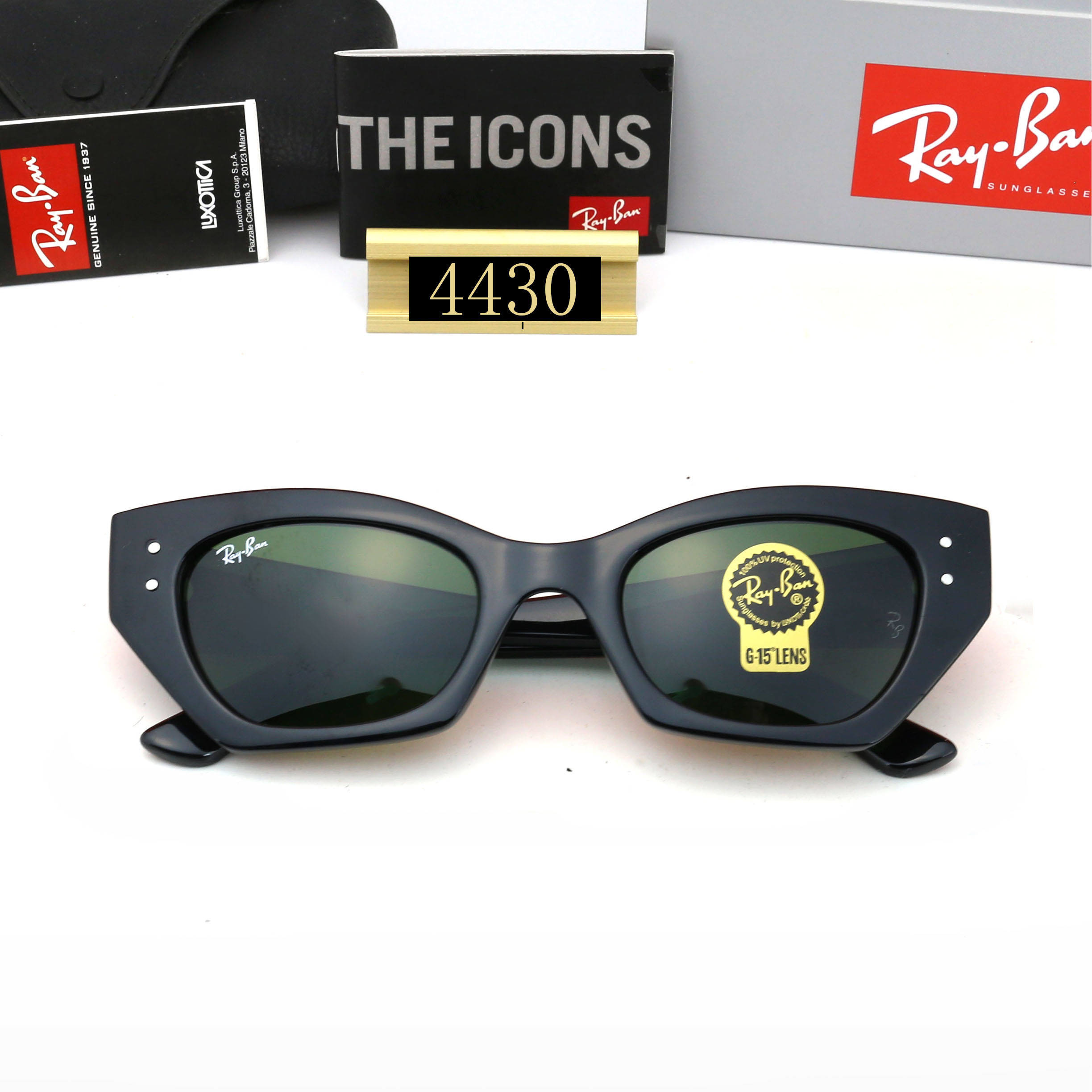 24$ dh Ray Ban 4430 Sunglassess With Box 40175012647 FF609 gallery