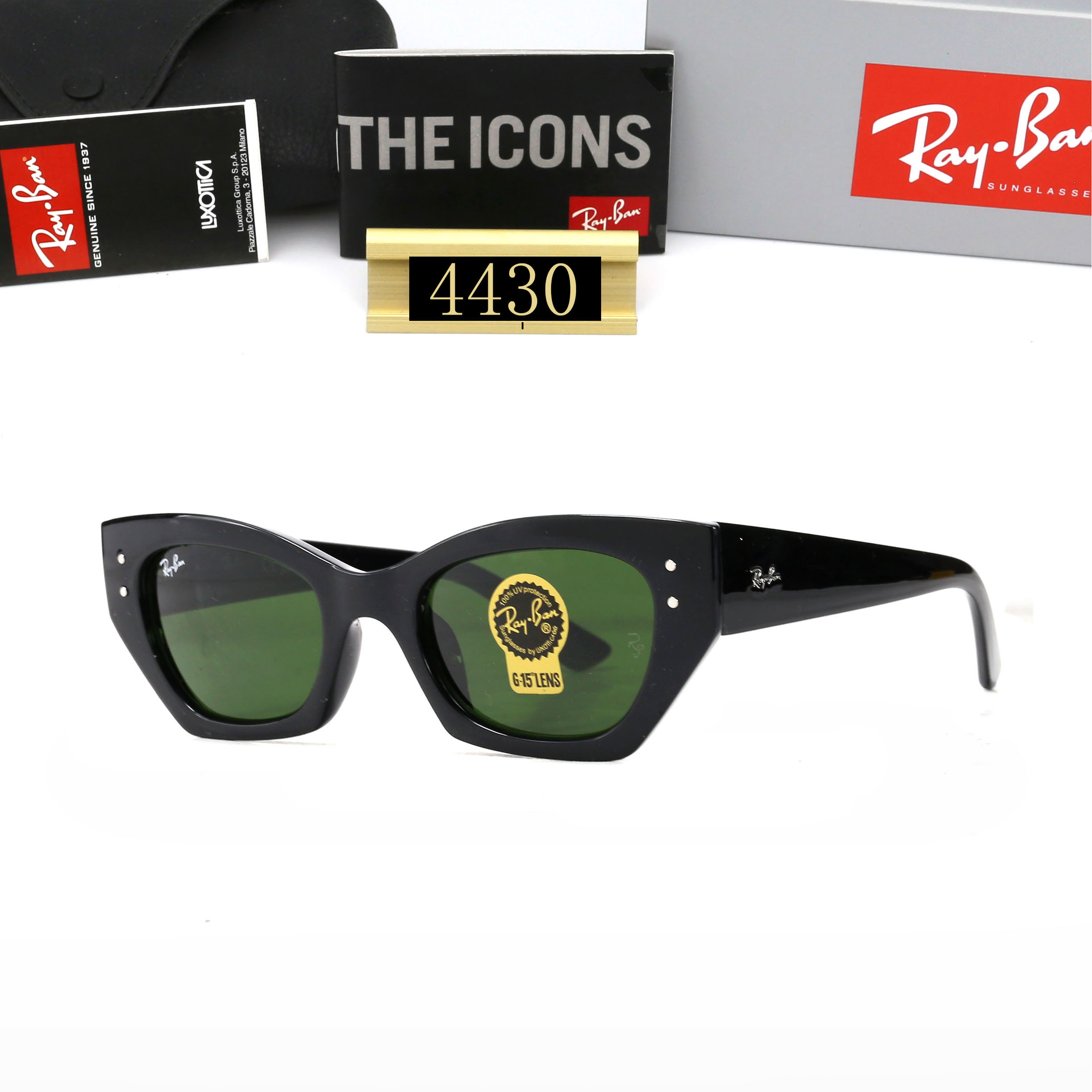 24$ dh Ray Ban 4430 Sunglassess With Box 40175012647 FF609 gallery