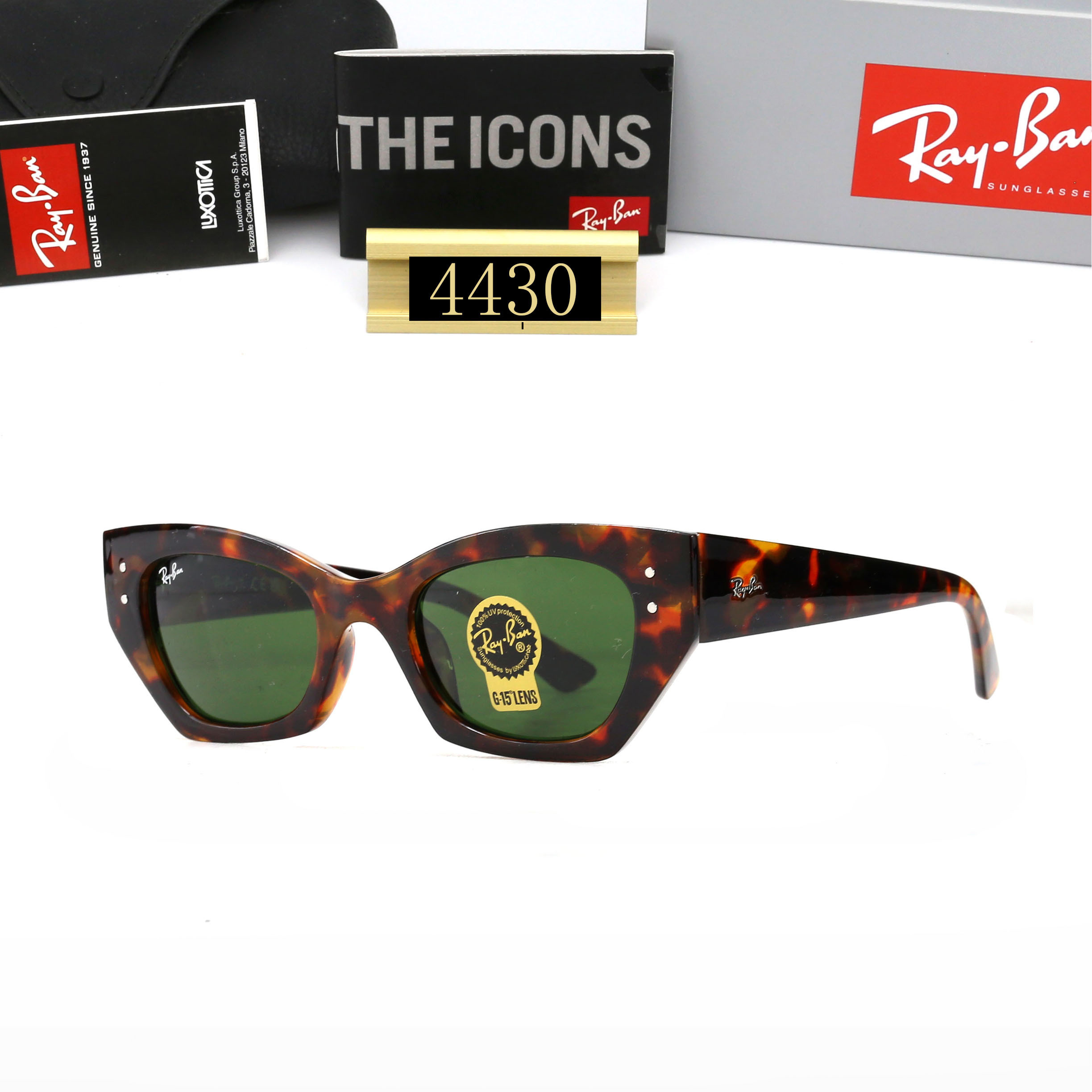 24$ dh Ray Ban 4430 Sunglassess With Box 40175012647 FF609 gallery