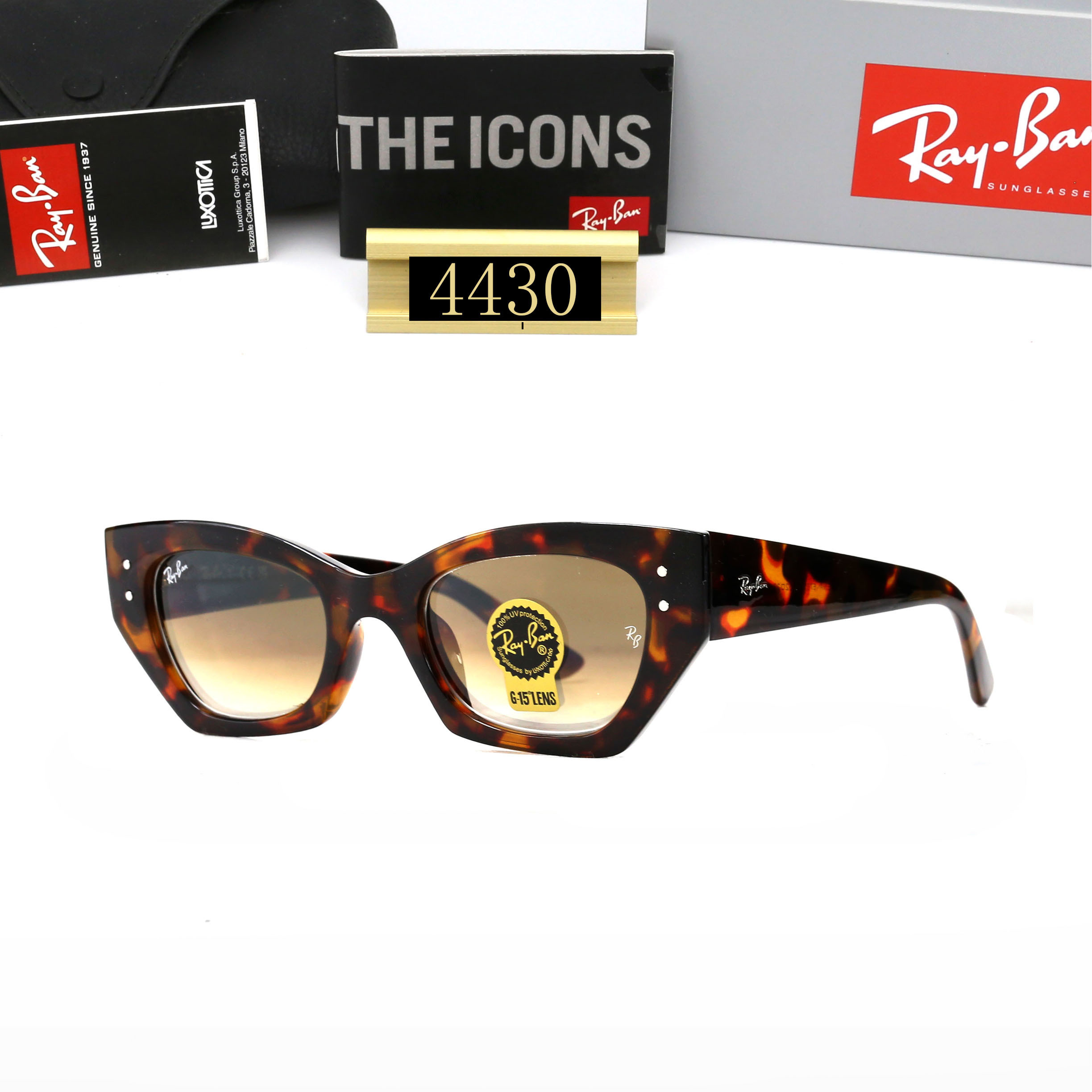 24$ dh Ray Ban 4430 Sunglassess With Box 40175012647 FF609 gallery