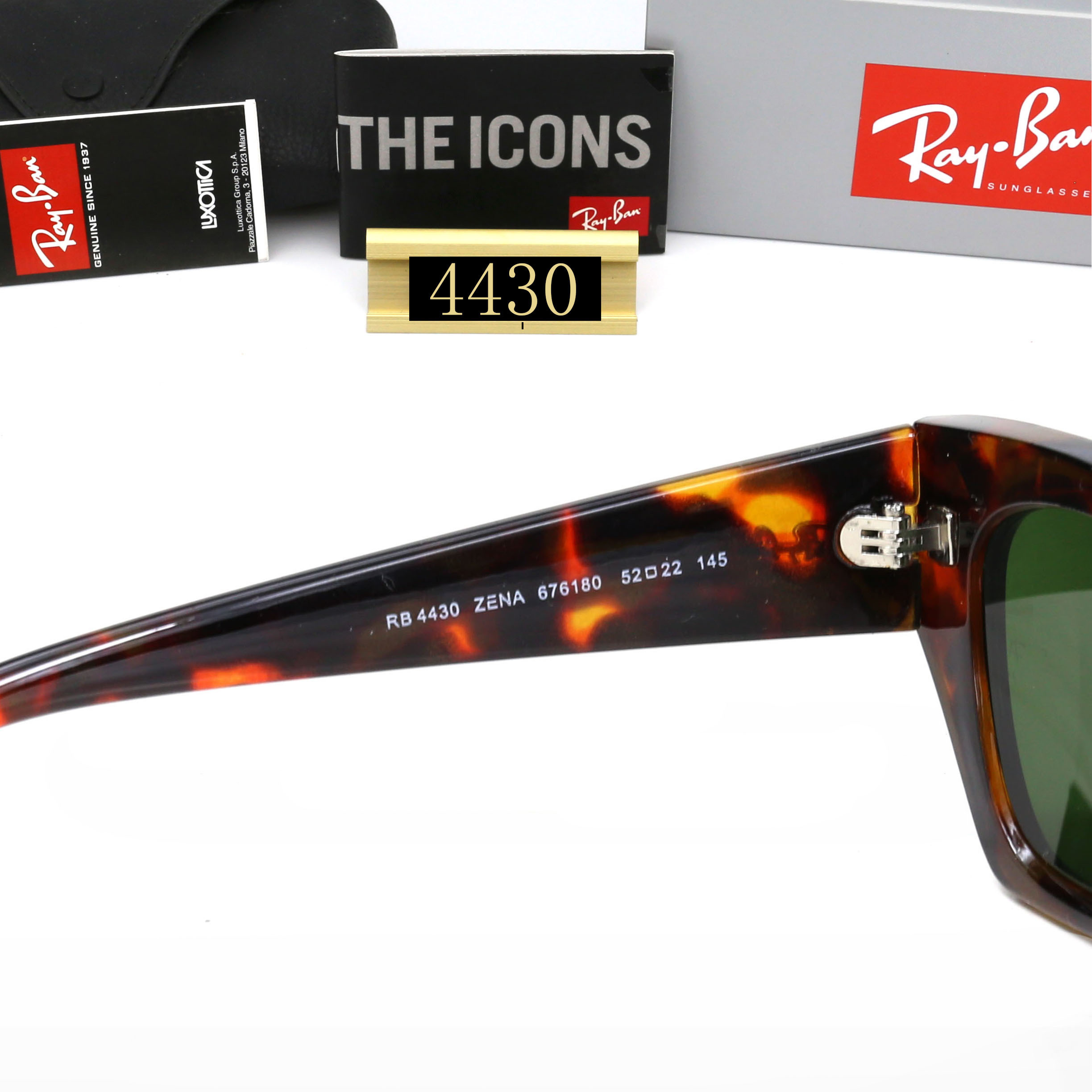 24$ dh Ray Ban 4430 Sunglassess With Box 40175012647 FF609 gallery