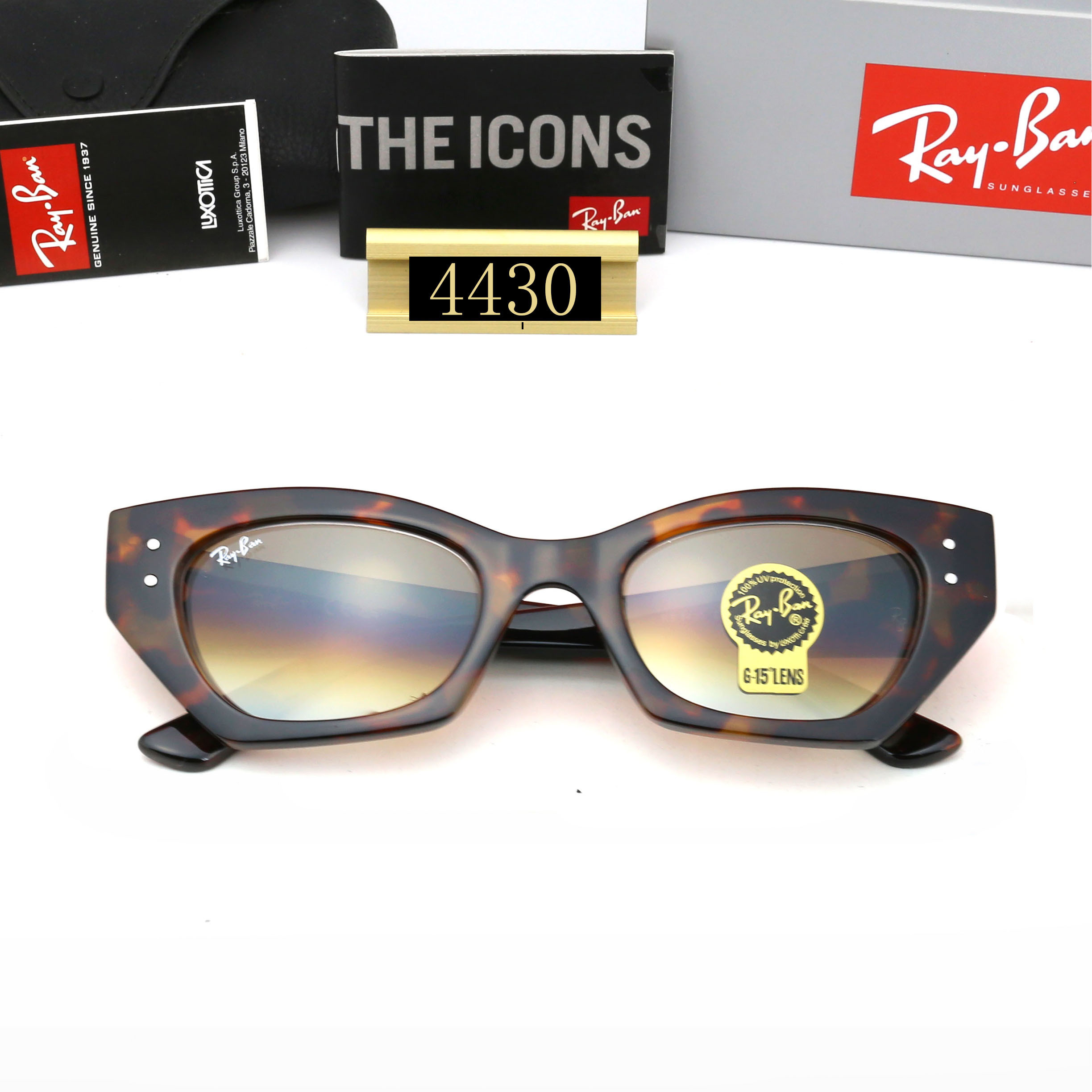 24$ dh Ray Ban 4430 Sunglassess With Box 40175012647 FF609 gallery