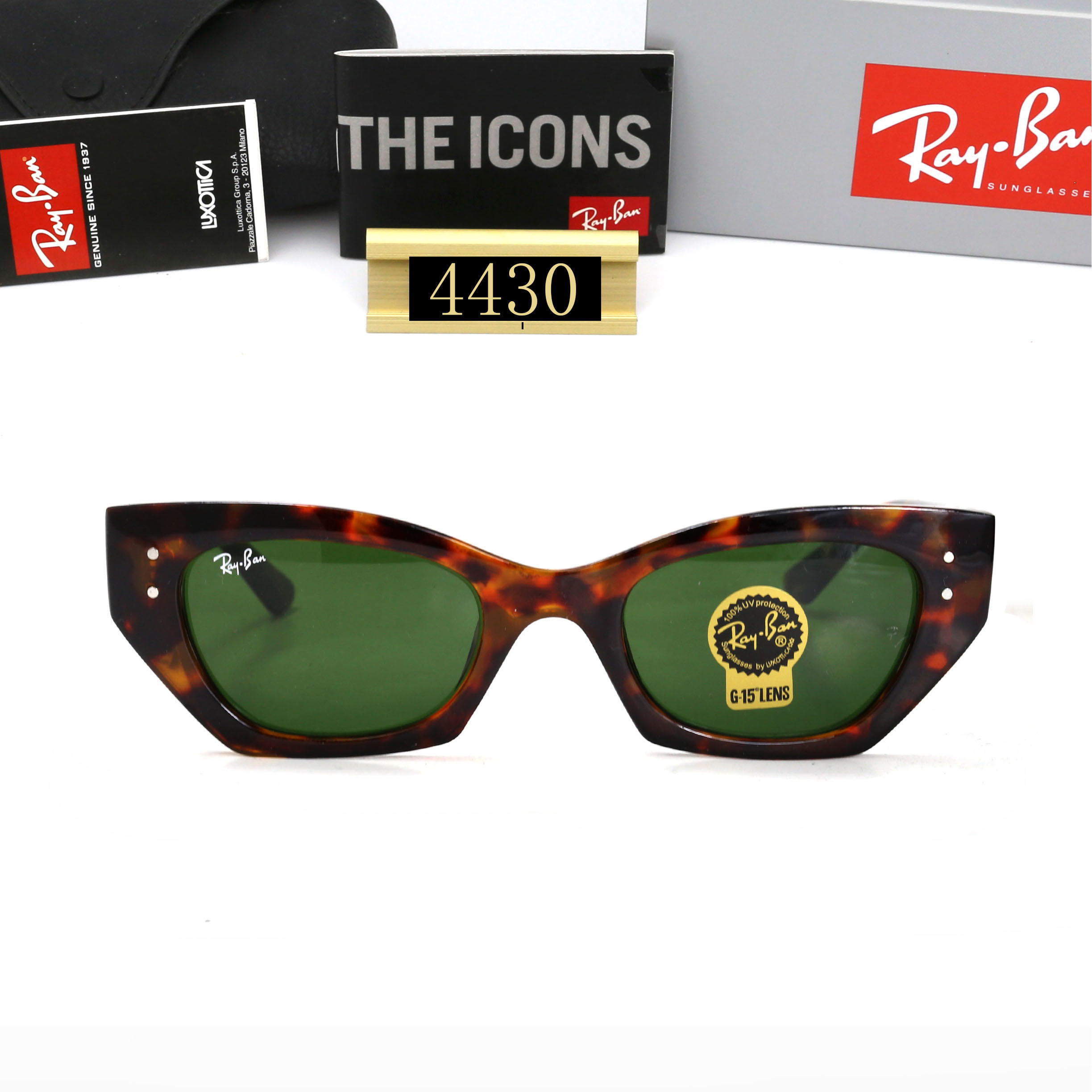 24$ dh Ray Ban 4430 Sunglassess With Box 40175012647 FF609 gallery
