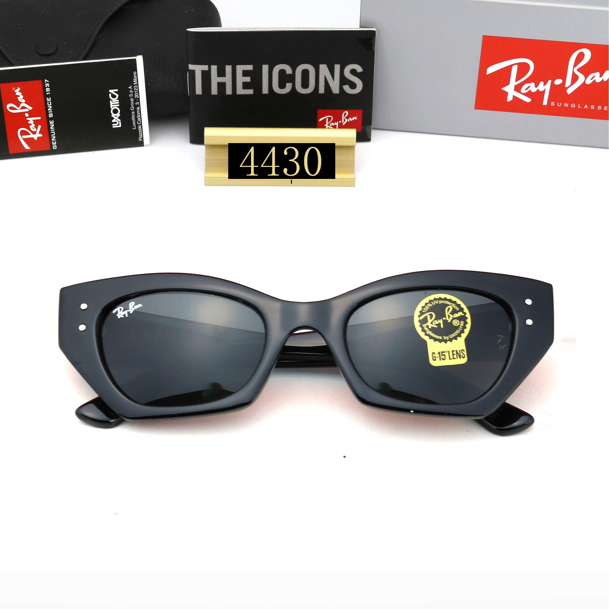 24$ dh Ray Ban 4430 Sunglassess With Box 40175012647 FF609 gallery