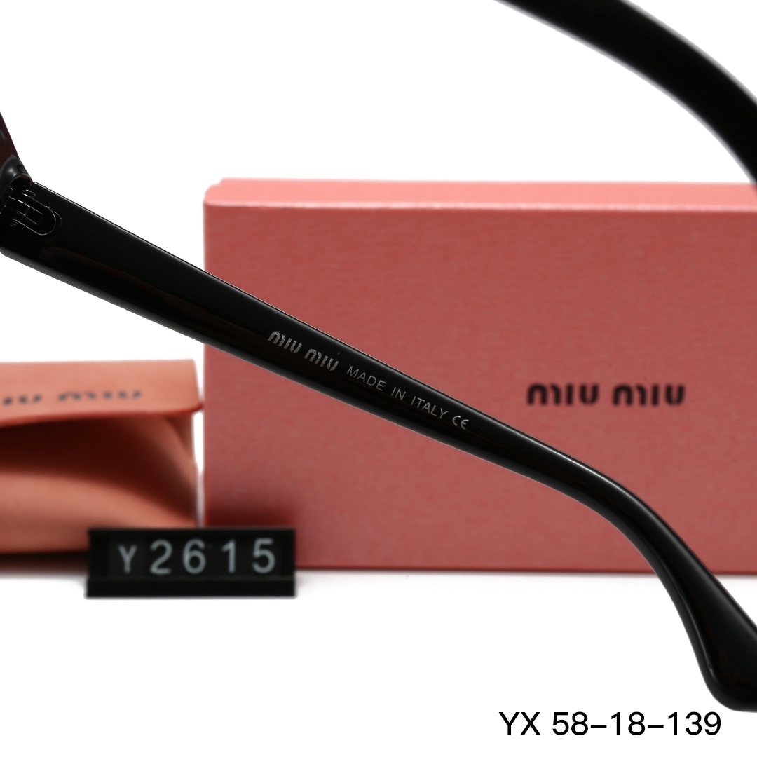 24$ dh miumiu 2615 Nylon lenses Sunglassess With Box 90673412740 FF663 gallery