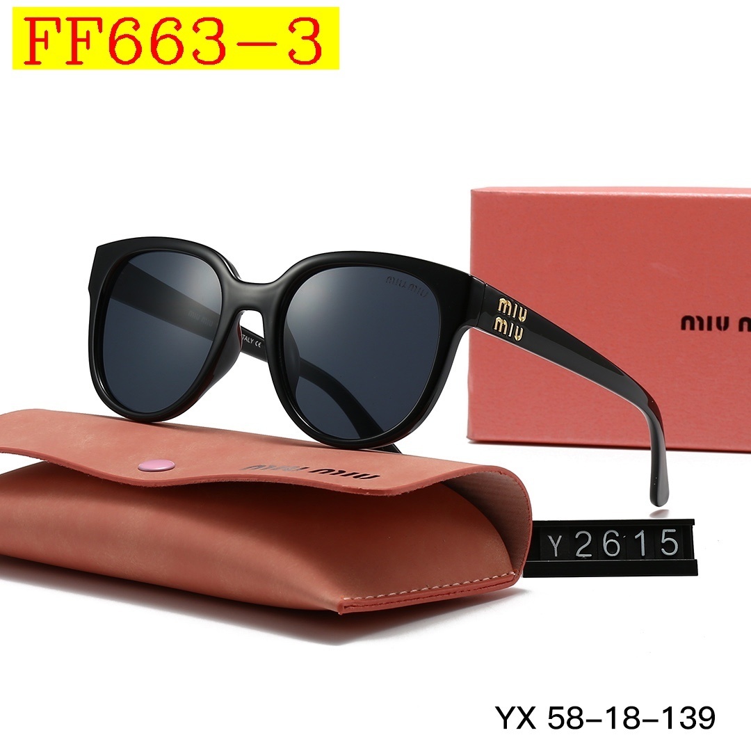 24$ dh miumiu 2615 Nylon lenses Sunglassess With Box 90673412740 FF663 gallery