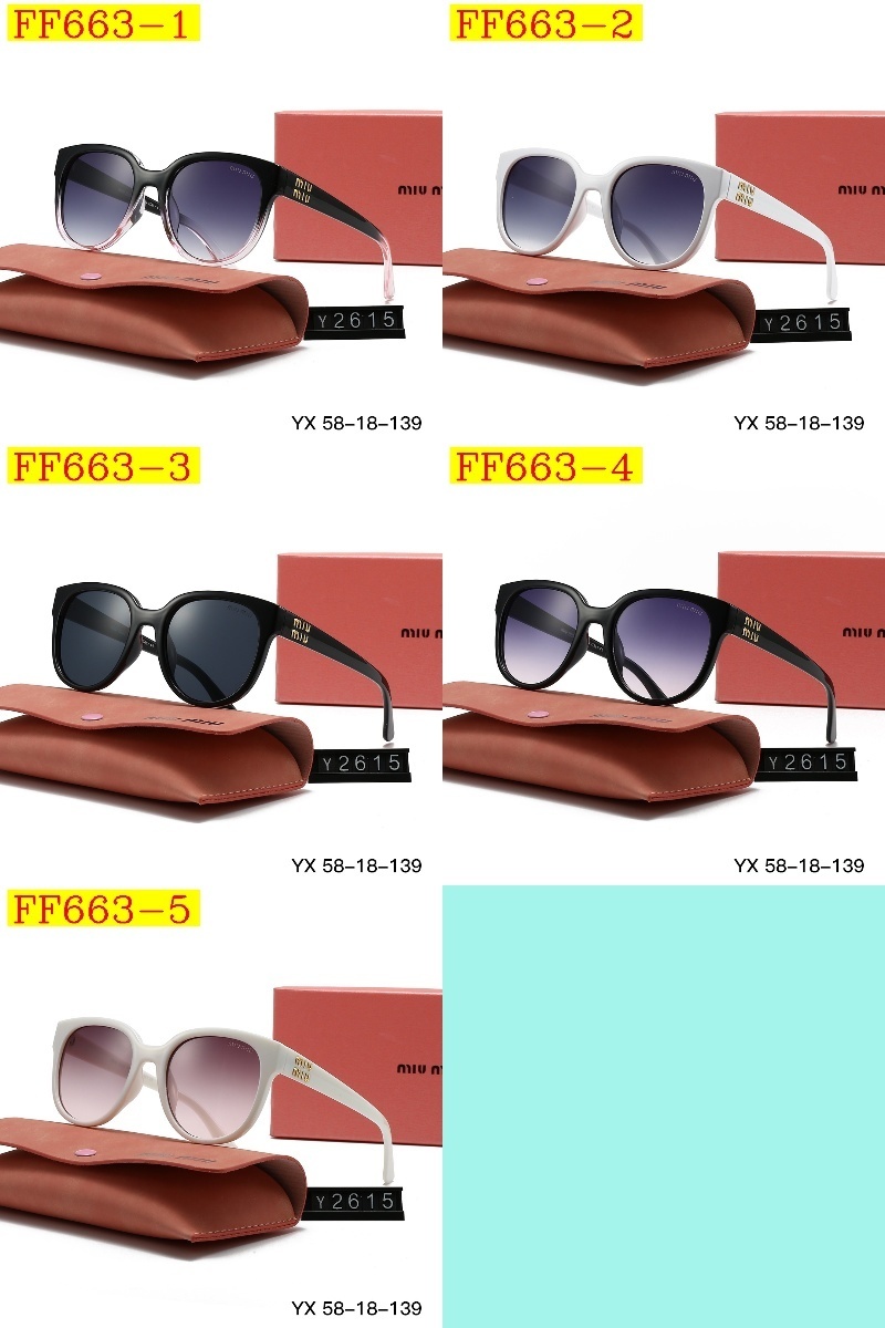 24$ dh miumiu 2615 Nylon lenses Sunglassess With Box 90673412740 FF663 gallery