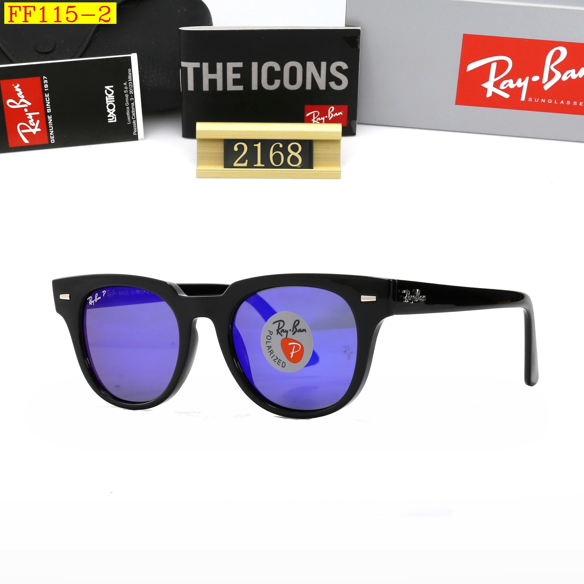 24$ new_dh Ray Ban 2168P Sunglassess With Box 30572612631 FF115 gallery