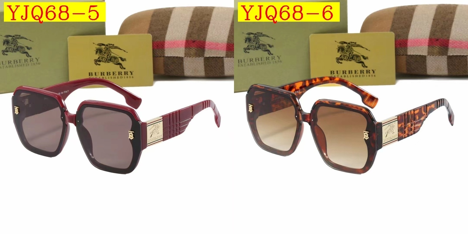 25$ Burberry Sunglasses with box 1900 YJQ68 gallery