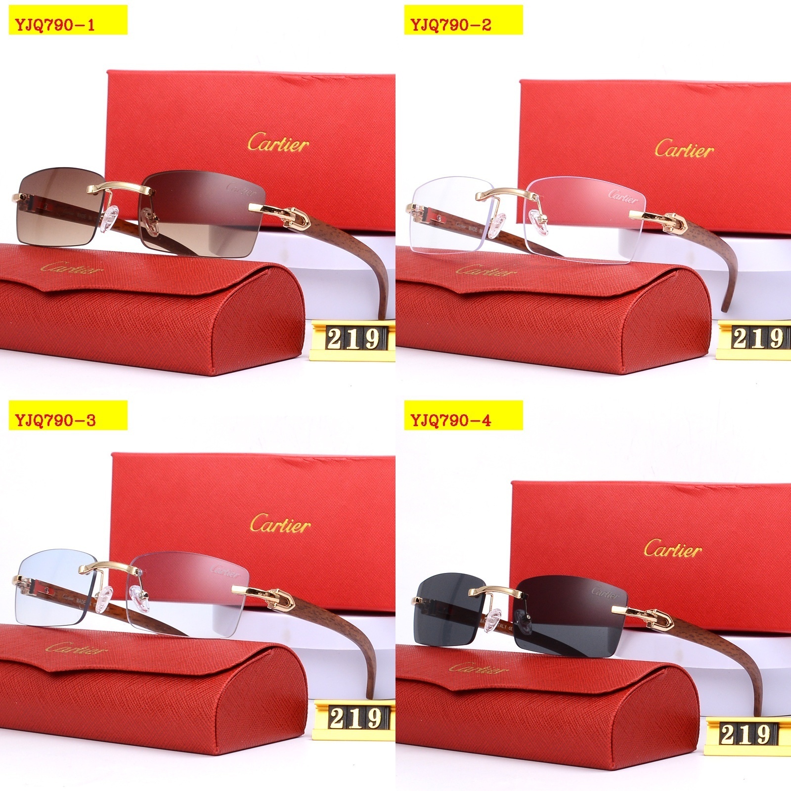 25$ Cartier Sunglasses Best Selling with box 4950 YJQ790 gallery