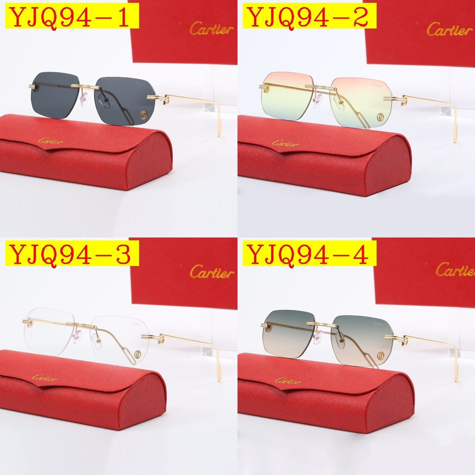 25$ Cartier Sunglasses with box 1930 YJQ94 gallery