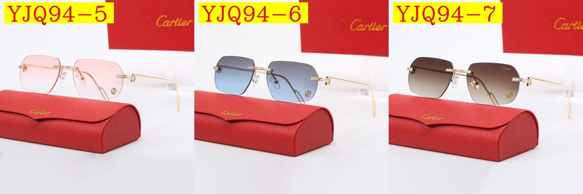 25$ Cartier Sunglasses with box 1930 YJQ94 gallery