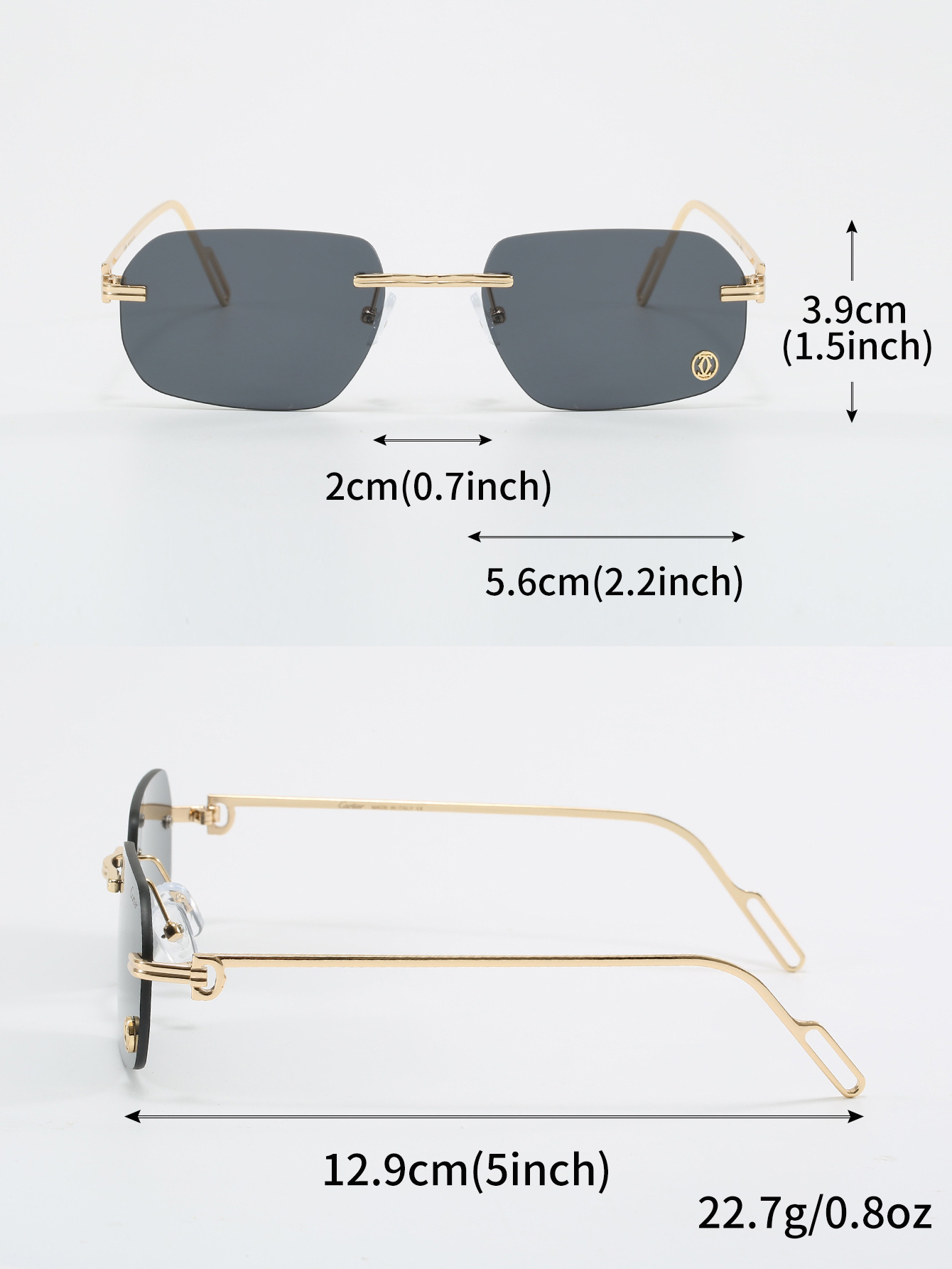 25$ Cartier Sunglasses with box 1930 YJQ94 gallery