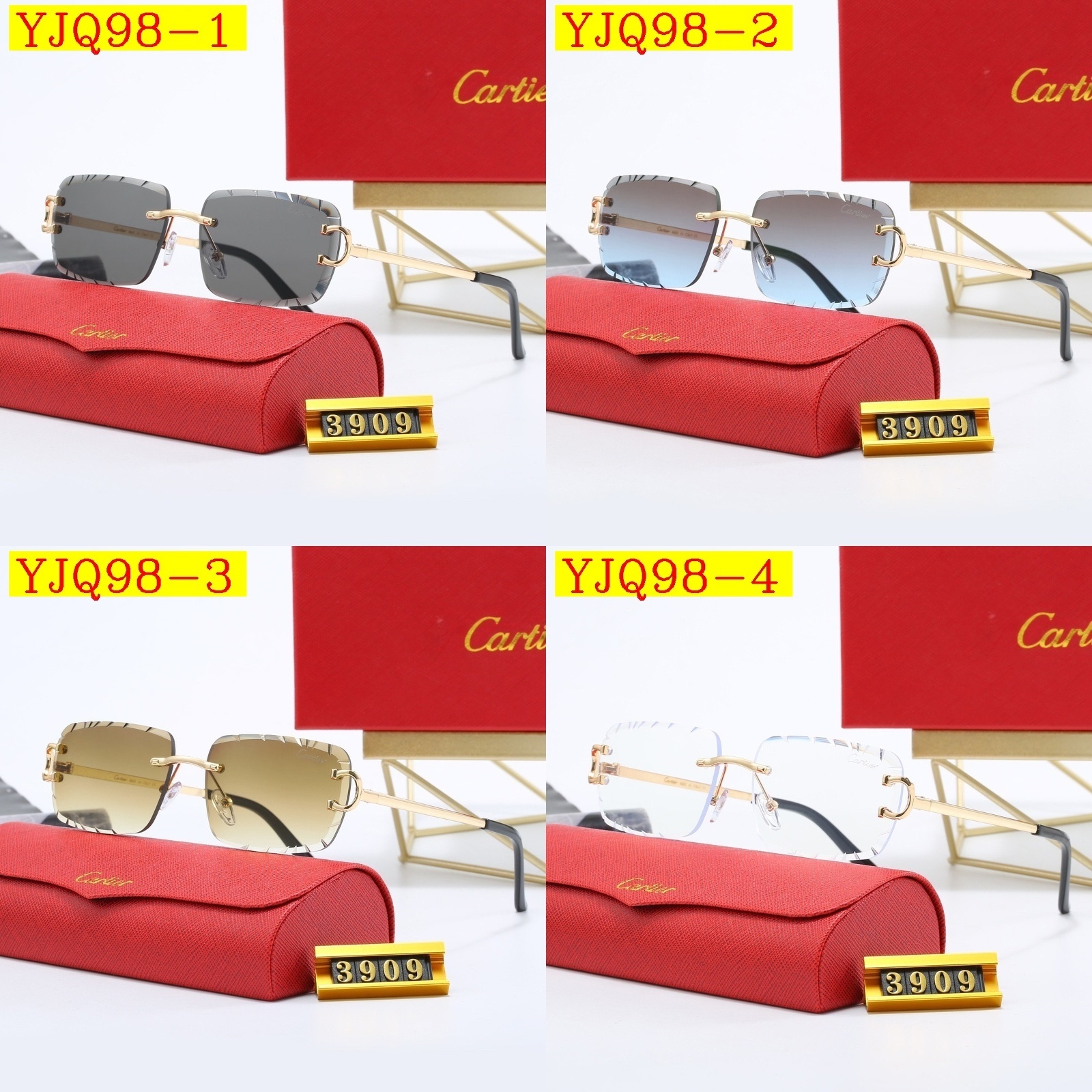 25$ Cartier Sunglasses with box 1960 YJQ98 gallery