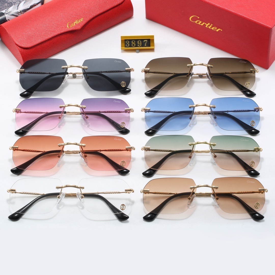 25$ Cartier Sunglasses with box 2930 YJQ102 gallery