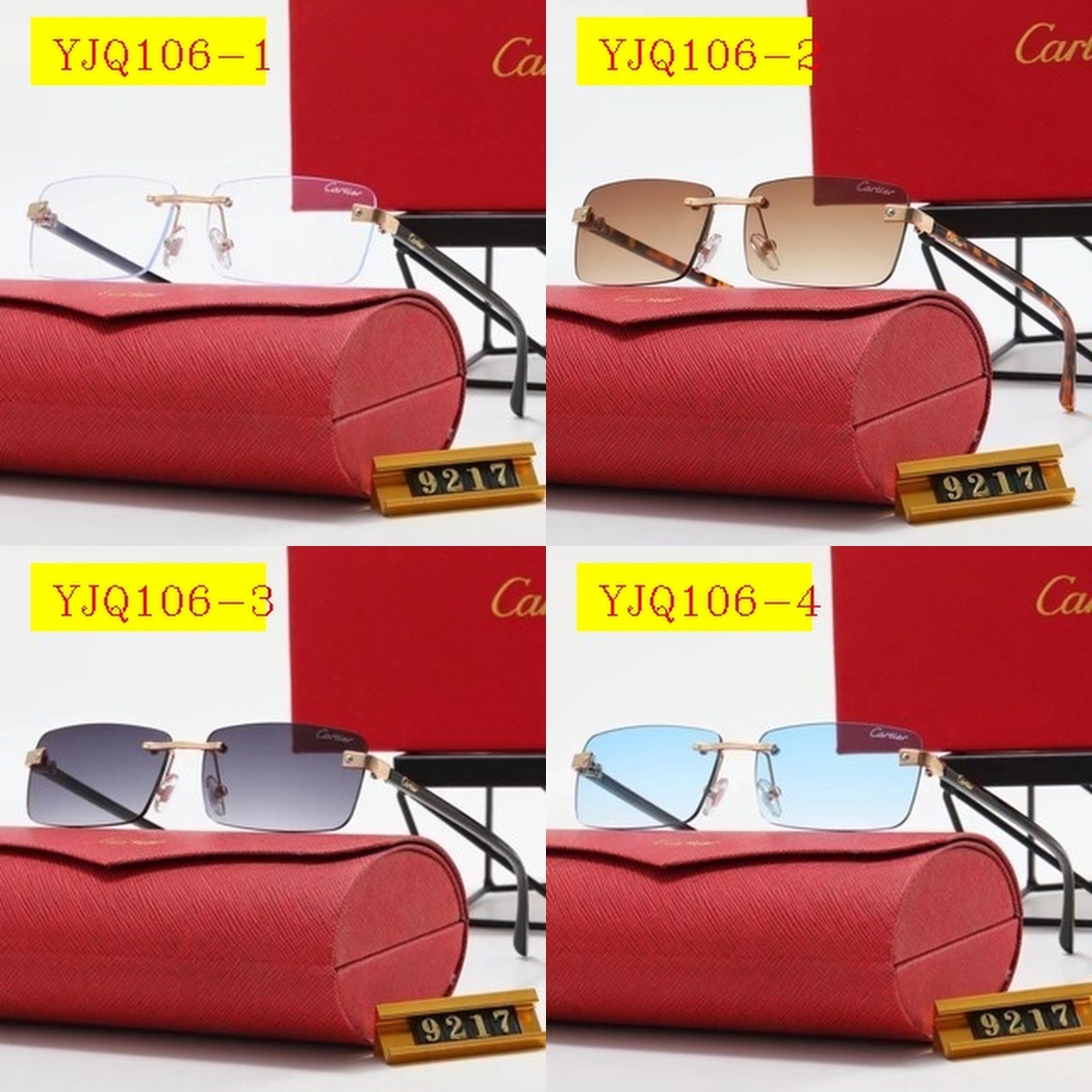 25$ Cartier Sunglasses with box 2960 YJQ106 gallery