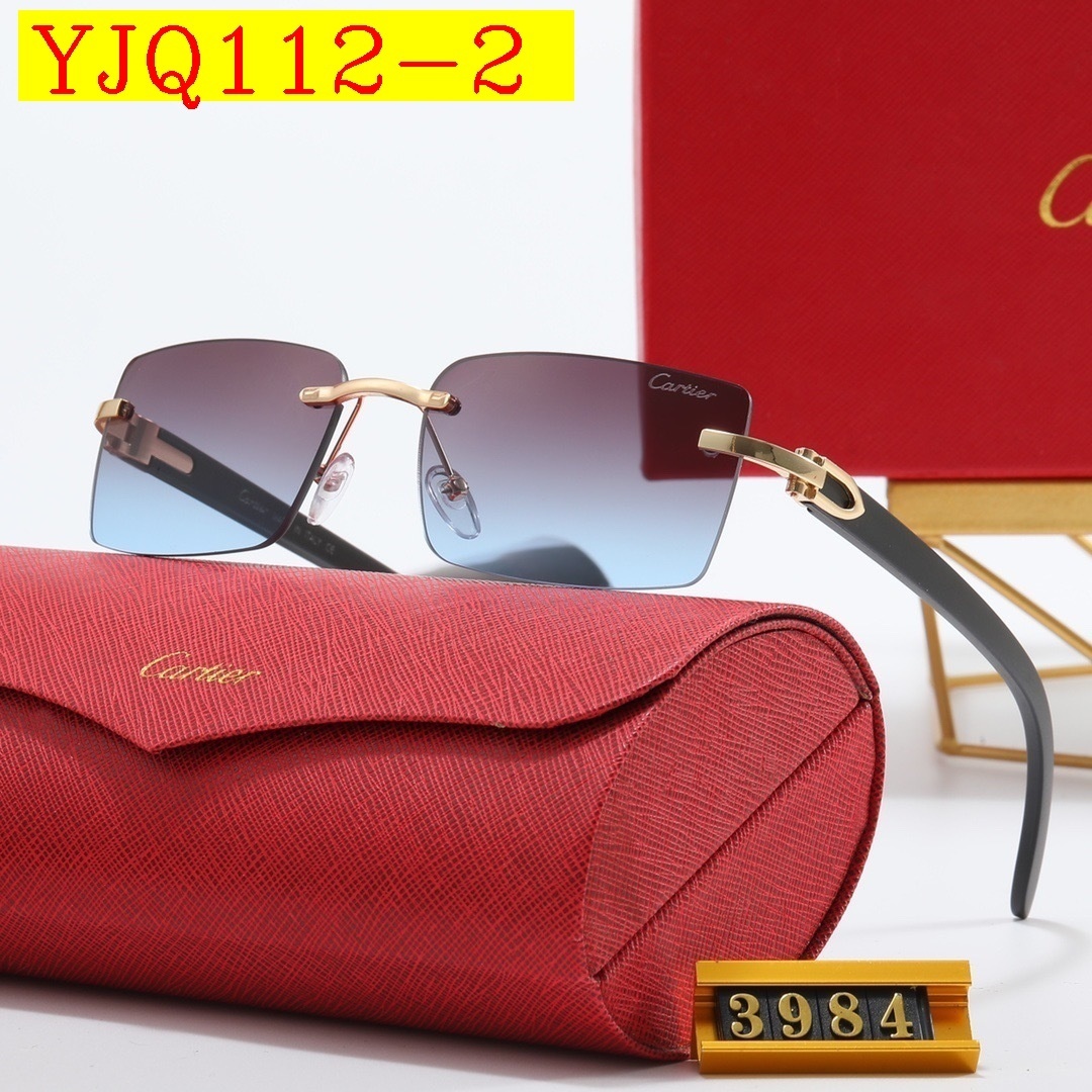 25$ Cartier Sunglasses with box 3960 YJQ112 gallery
