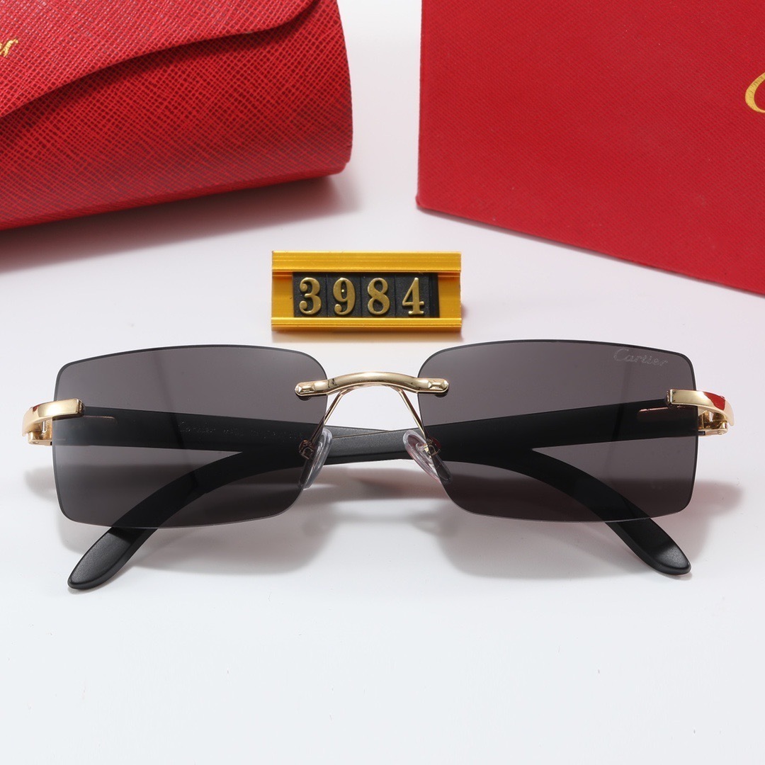 25$ Cartier Sunglasses with box 3960 YJQ112 gallery