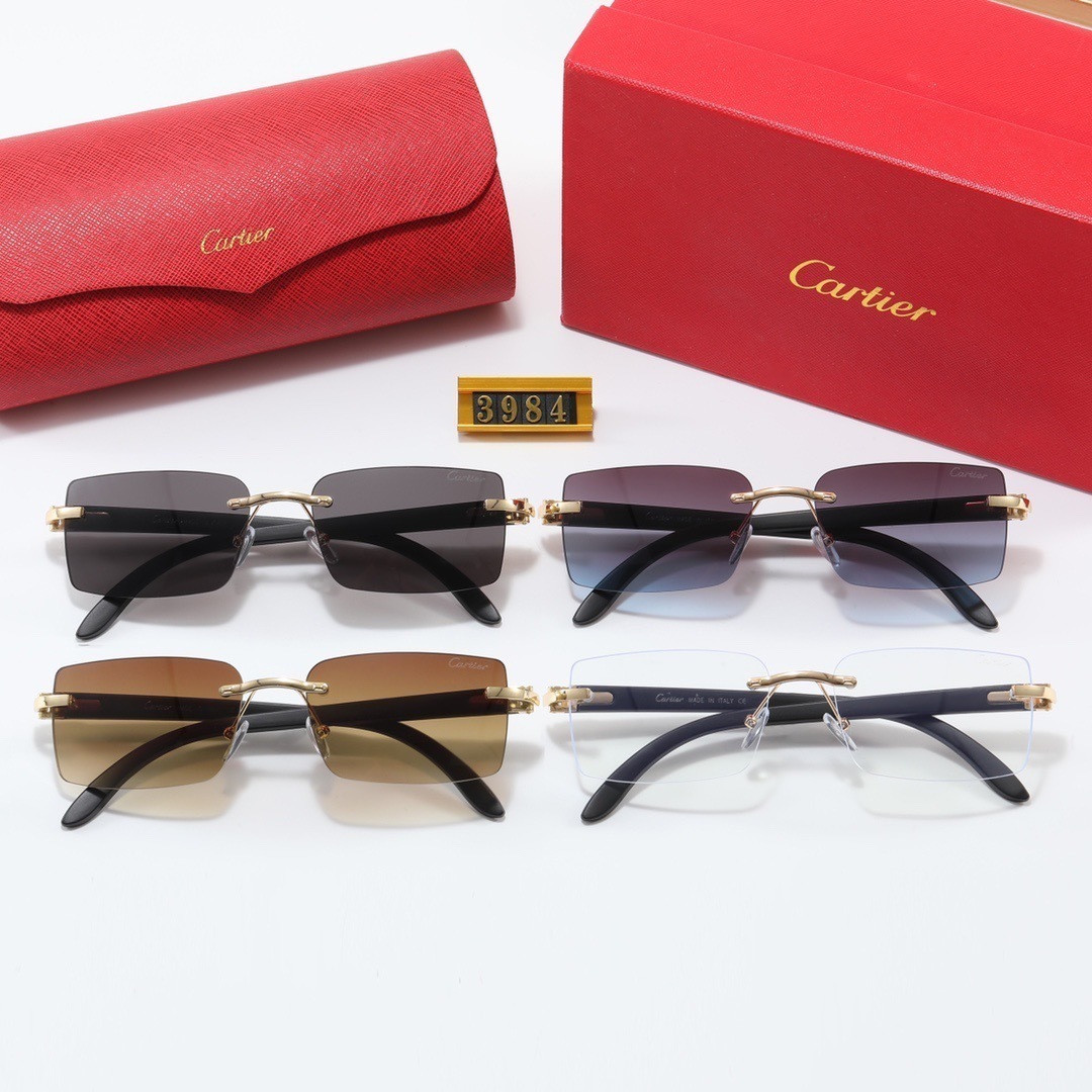 25$ Cartier Sunglasses with box 3960 YJQ112 gallery