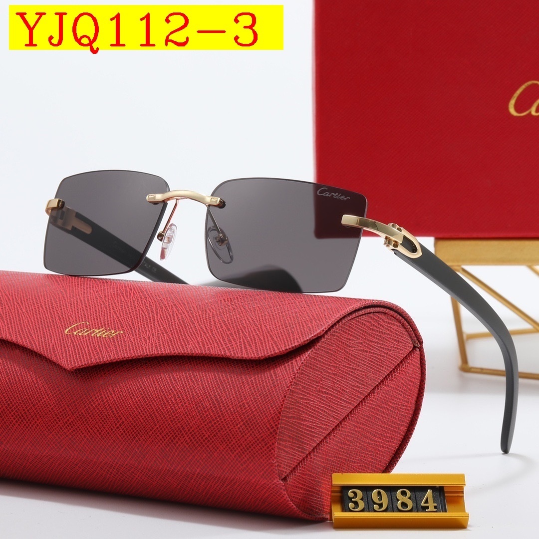 25$ Cartier Sunglasses with box 3960 YJQ112 gallery
