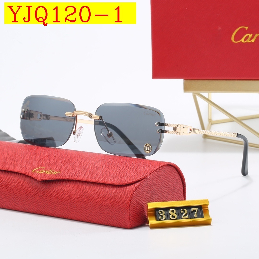25$ Cartier Sunglasses with box 5960 YJQ120 gallery