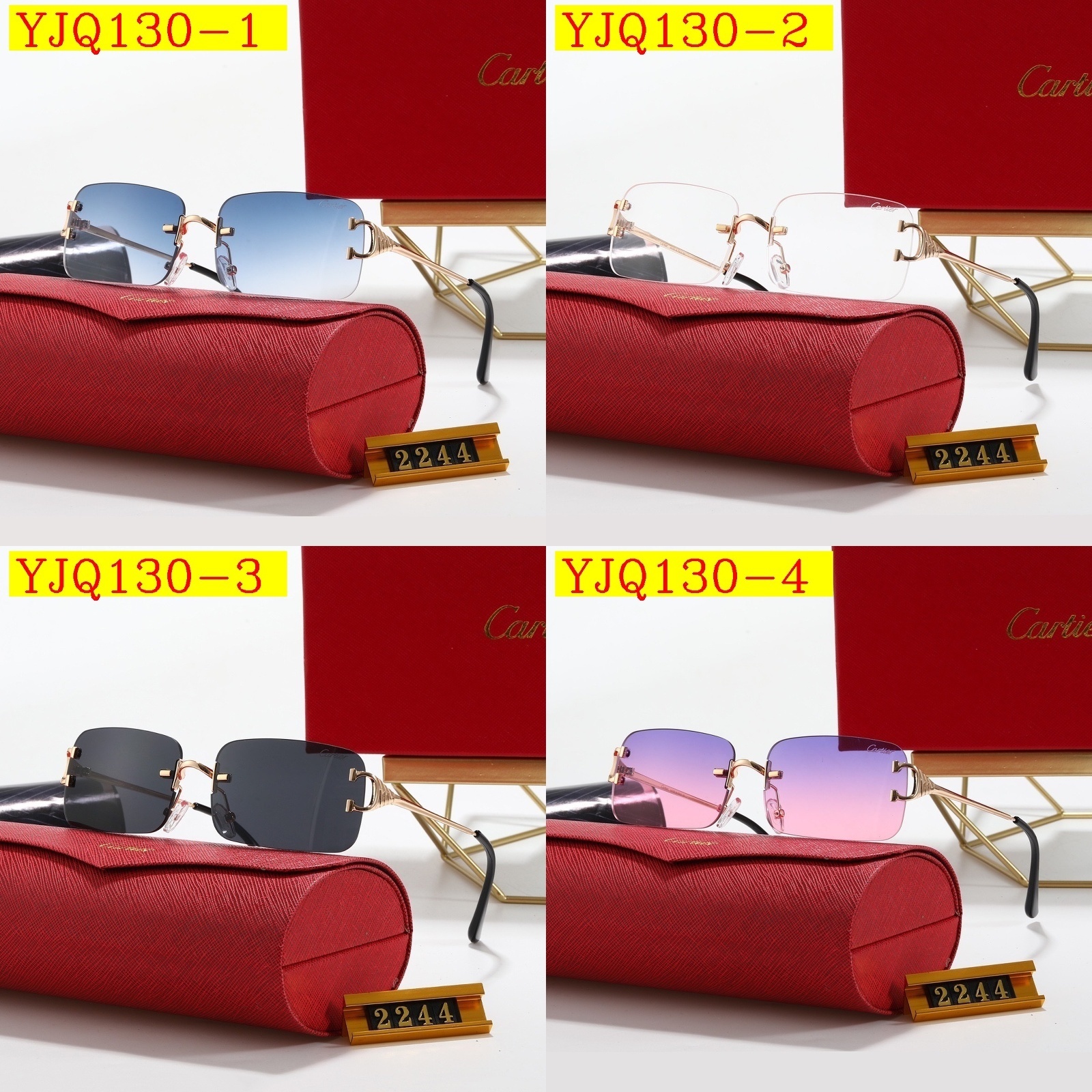 25$ Cartier Sunglasses with box 6990 YJQ130 gallery