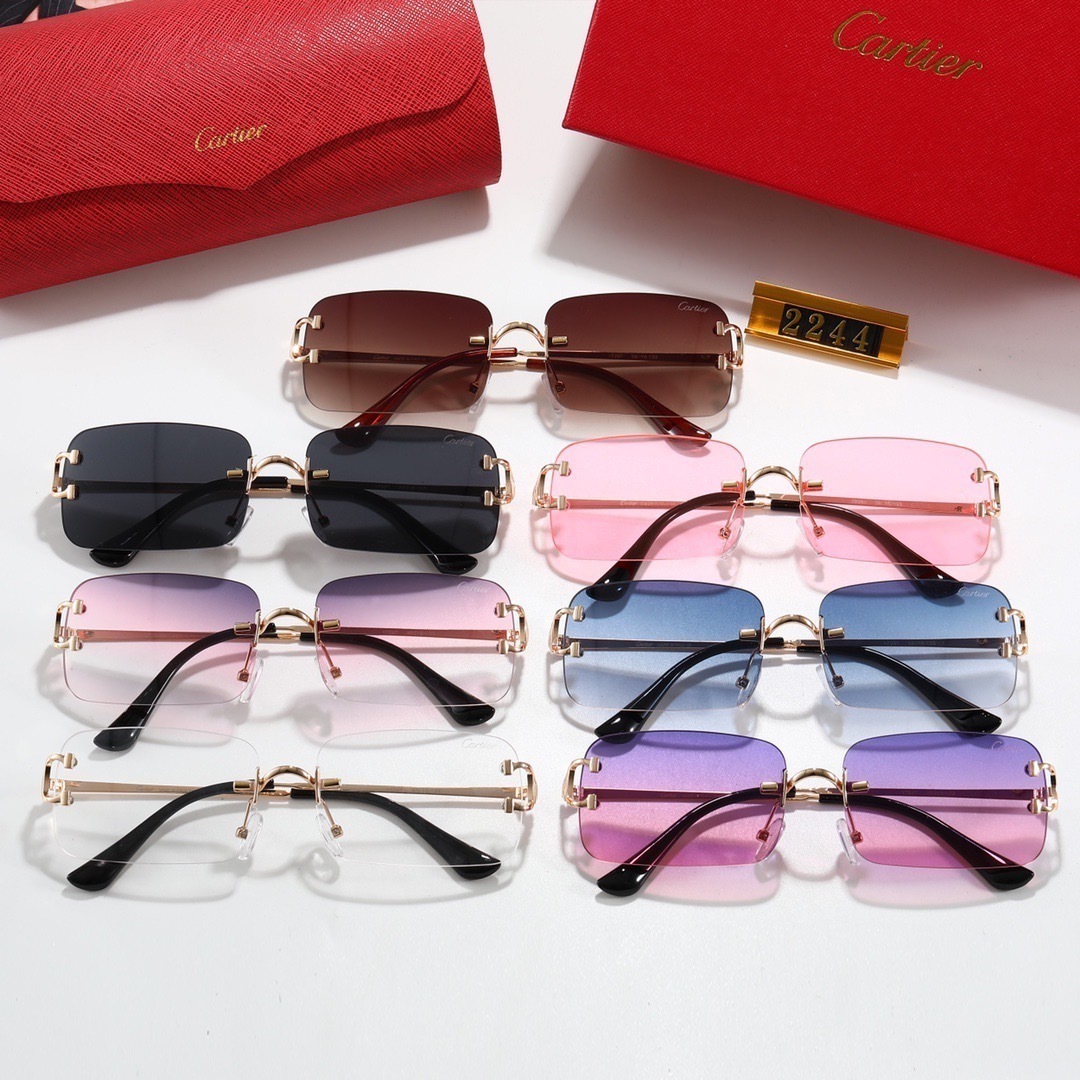 25$ Cartier Sunglasses with box 6990 YJQ130 gallery