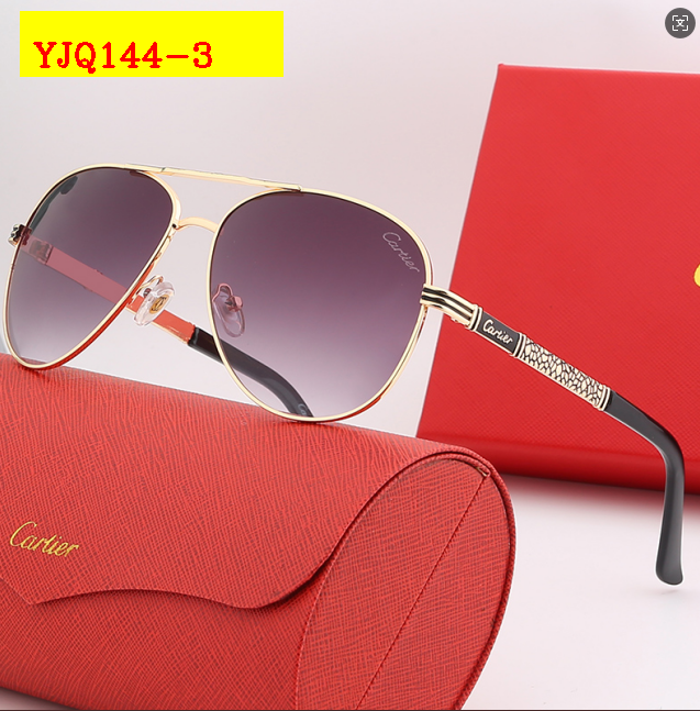 25$ Cartier Sunglasses with box 9990 YJQ144 gallery