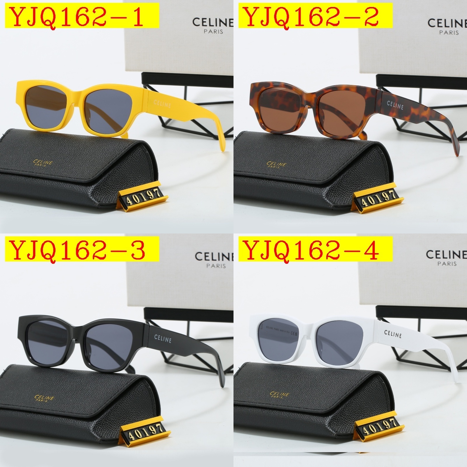 25$ Celine Sunglasses with box 5960 YJQ162 gallery