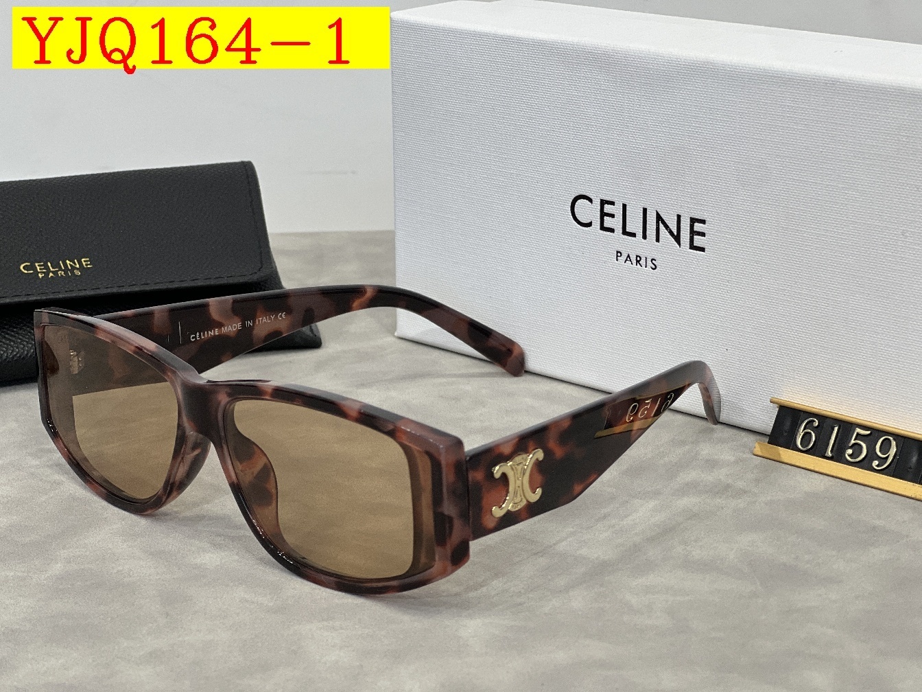 25$ Celine Sunglasses with box 6900 YJQ164 gallery