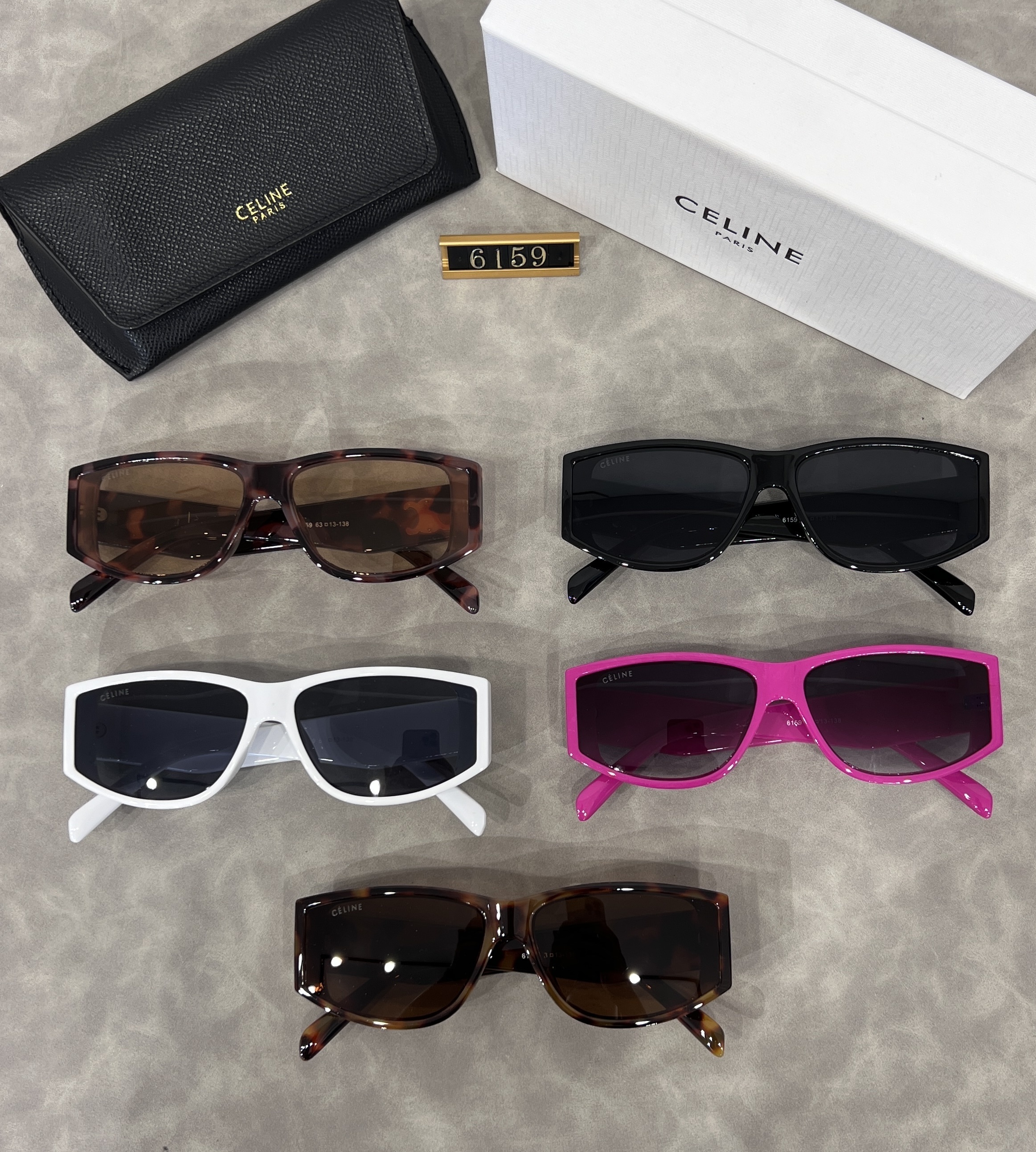 25$ Celine Sunglasses with box 6900 YJQ164 gallery