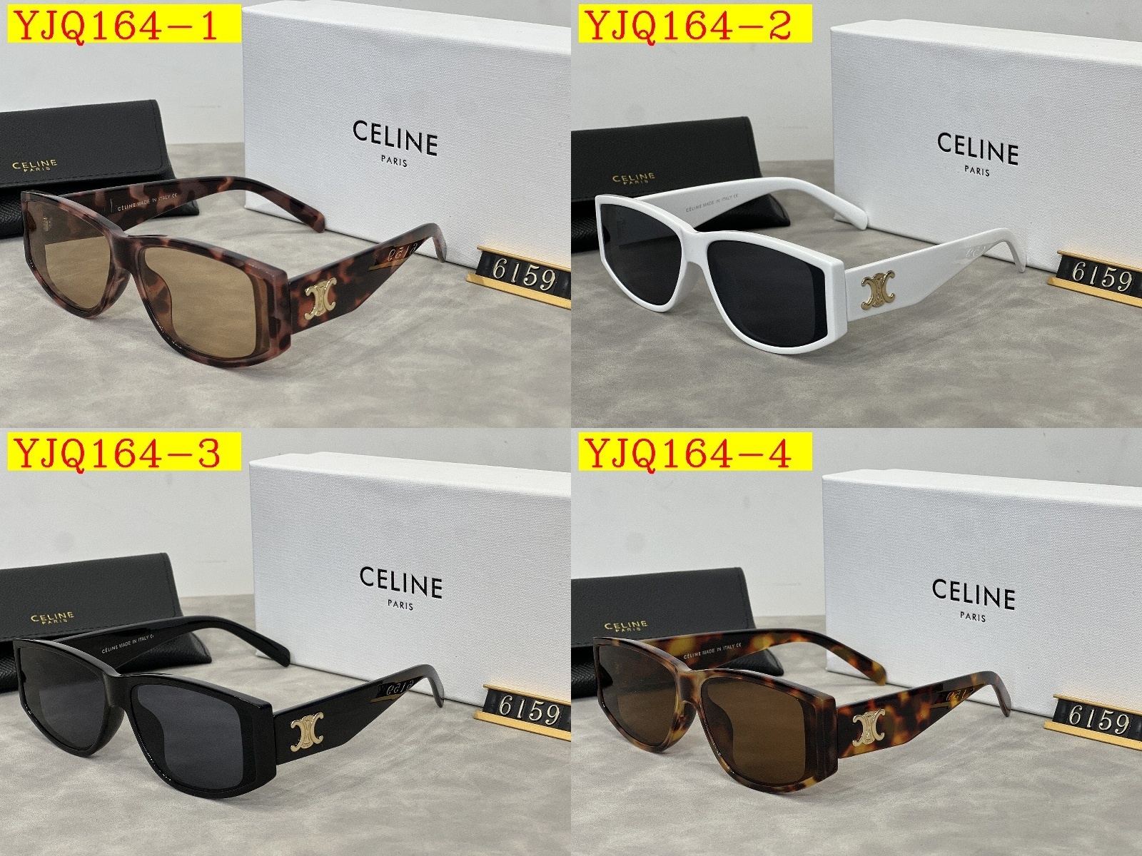 25$ Celine Sunglasses with box 6900 YJQ164 gallery